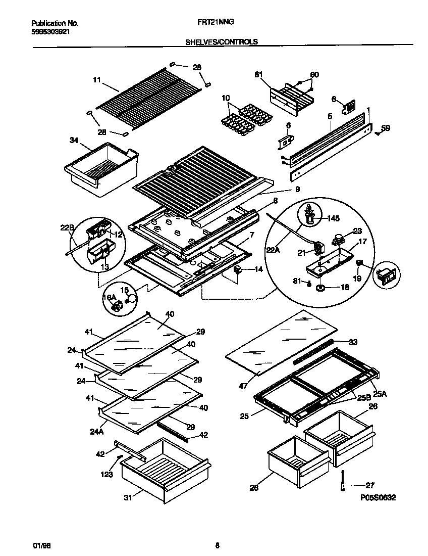 04 - SHELVES/CONTROLS