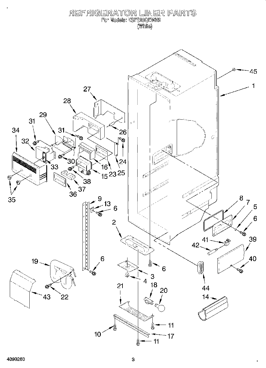 02 - REFRIGERATOR LINER