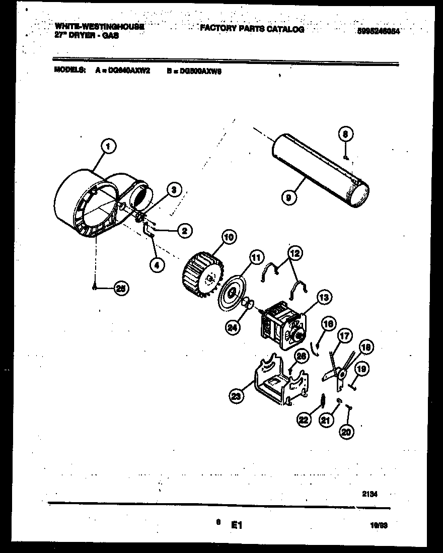 05 - BLOWER AND DRIVE PARTS
