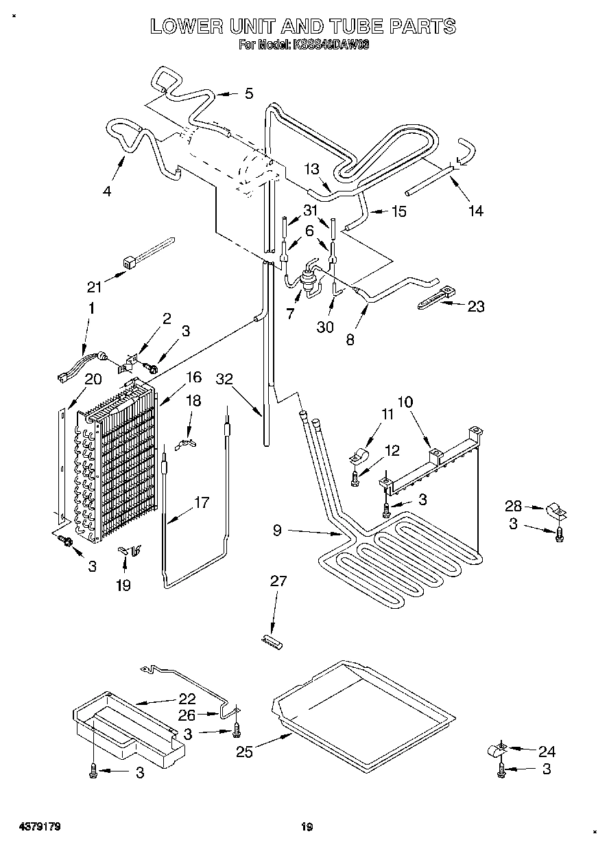 14 - LOWER UNIT AND TUBE
