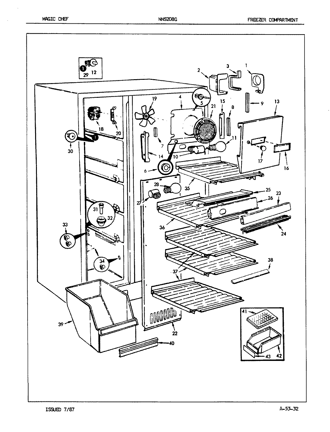01 - FREEZER COMPARTMENT