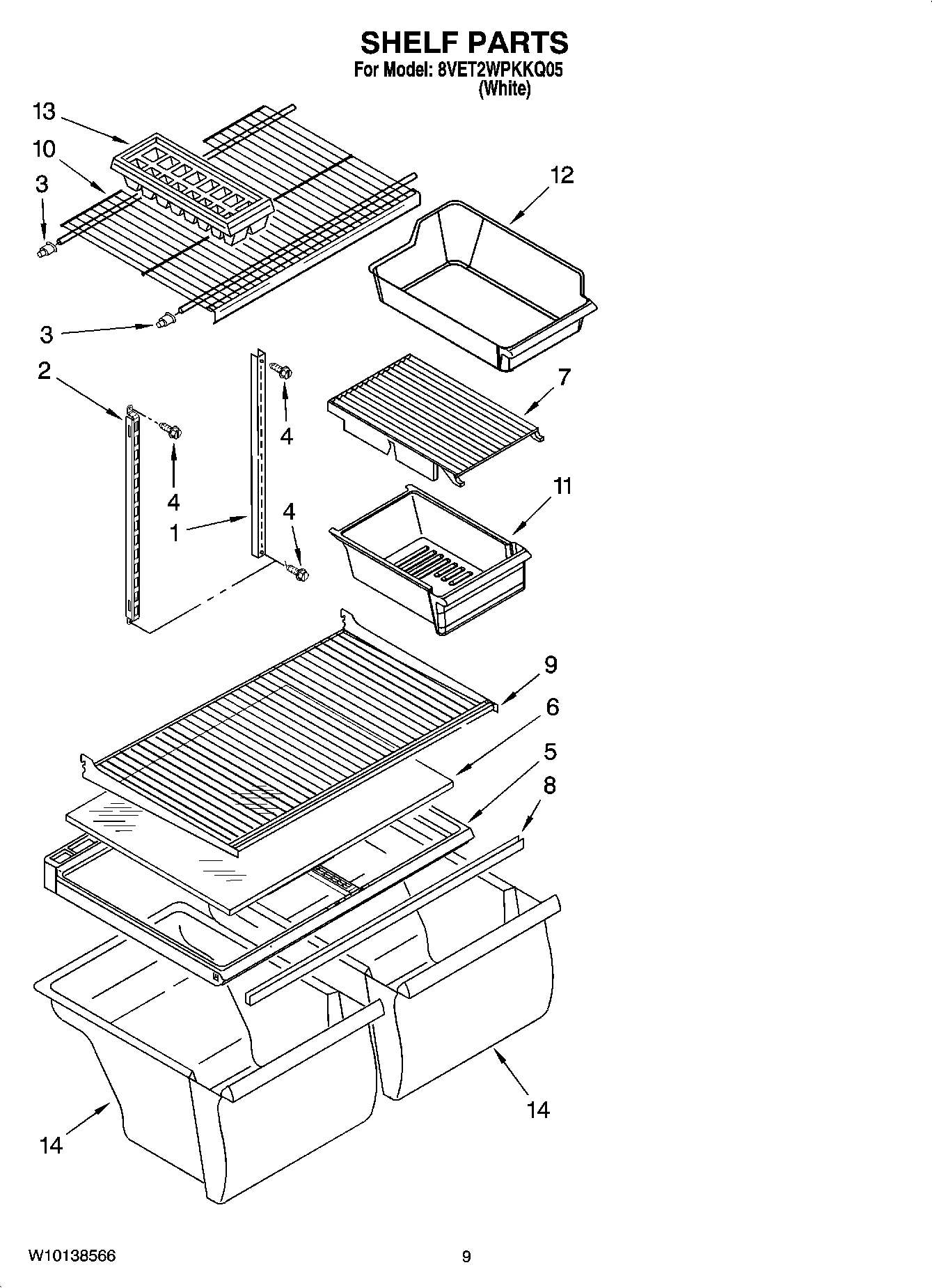 05 - SHELF PARTS, OPTIONAL PARTS