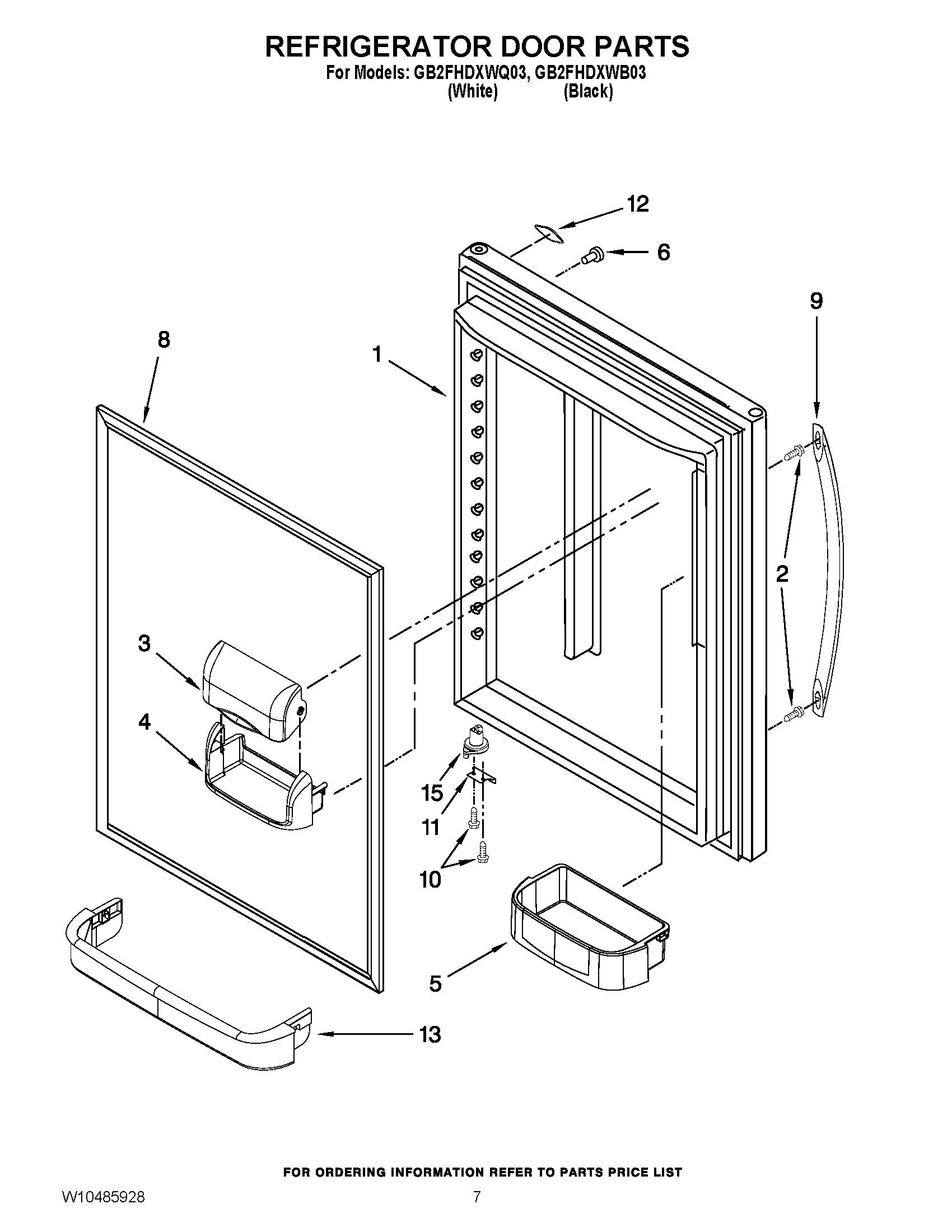 05 - REFRIGERATOR DOOR PARTS