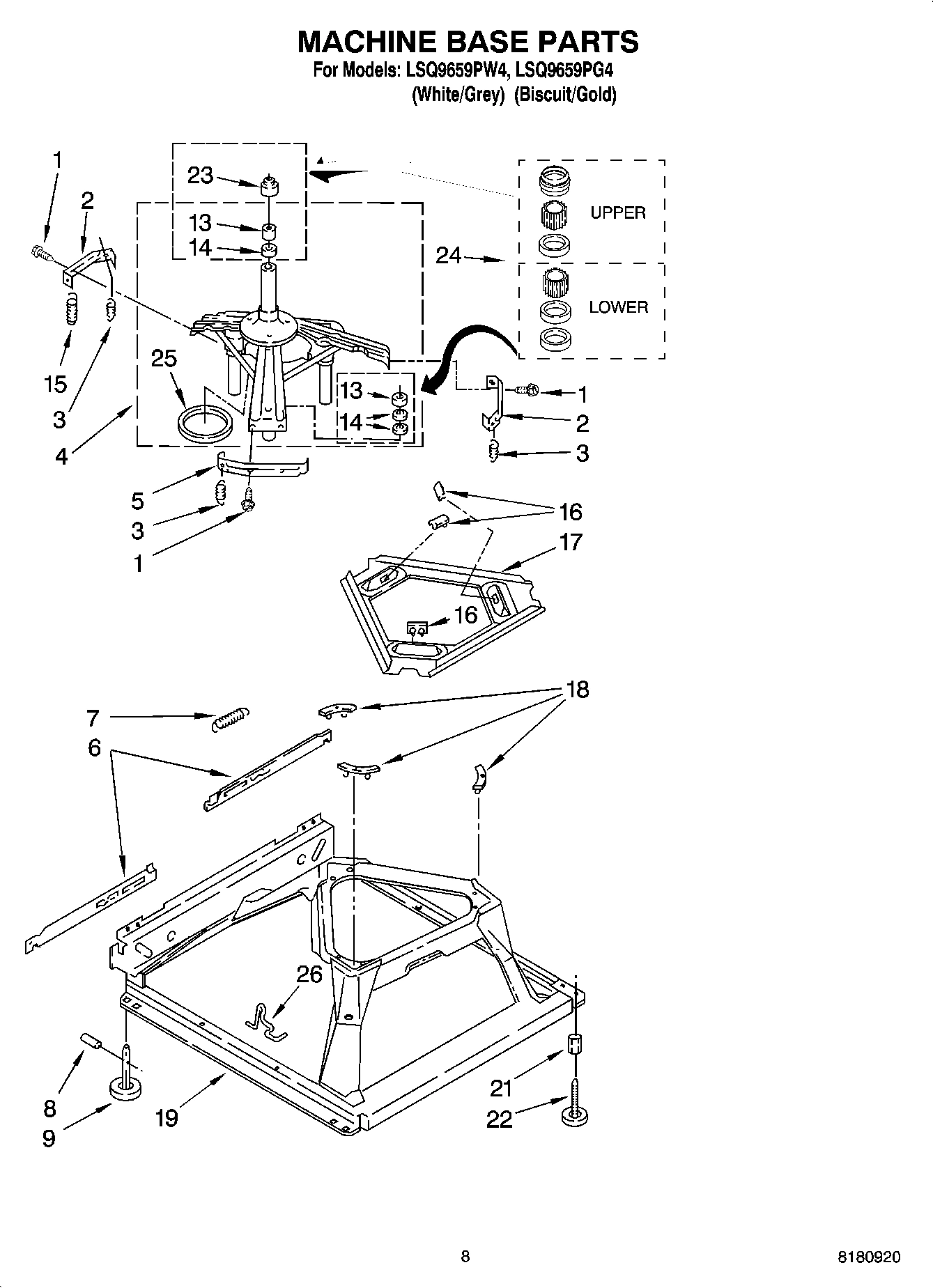 05 - MACHINE BASE PARTS