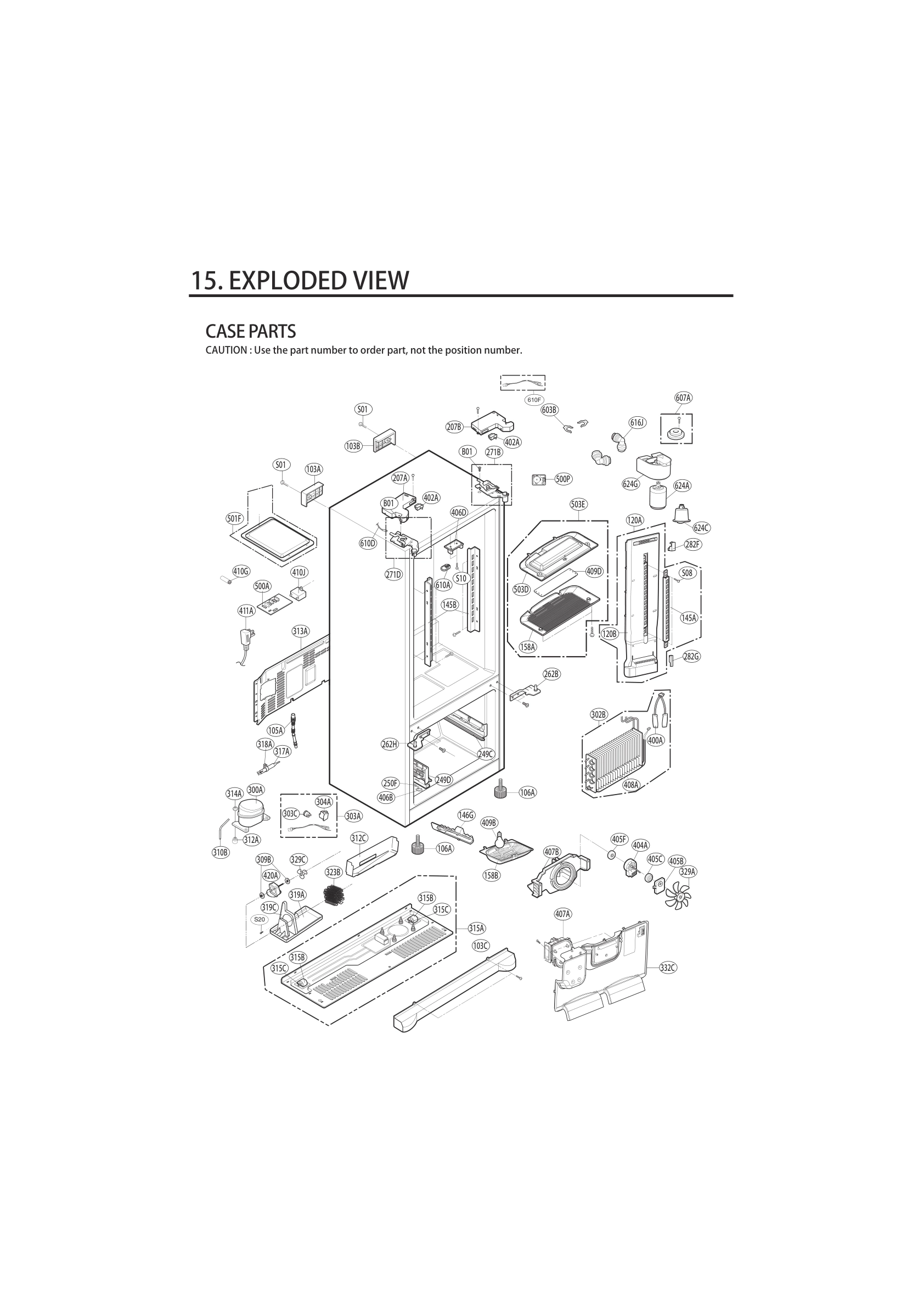 CASE PARTS