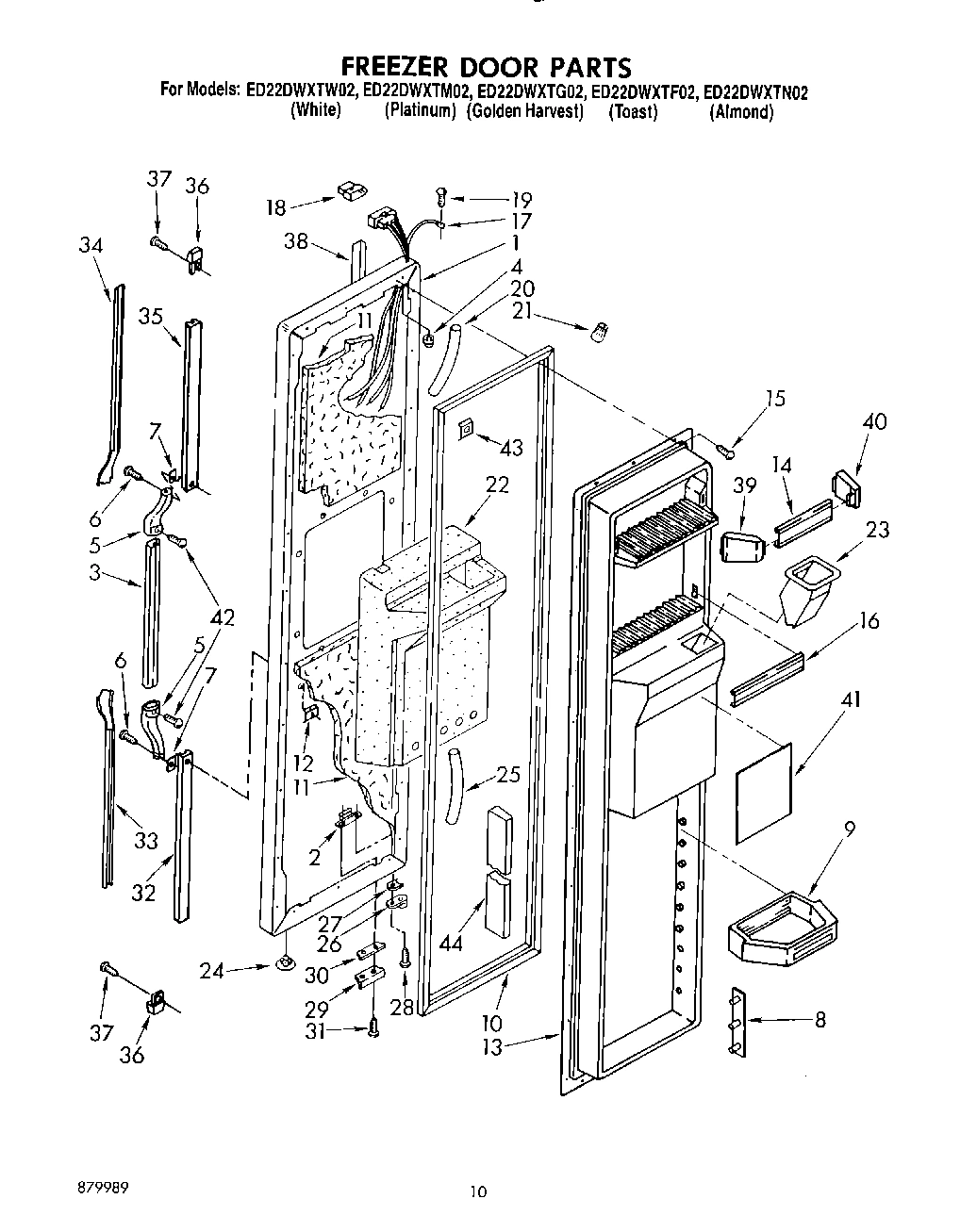 08 - FREEZER DOOR