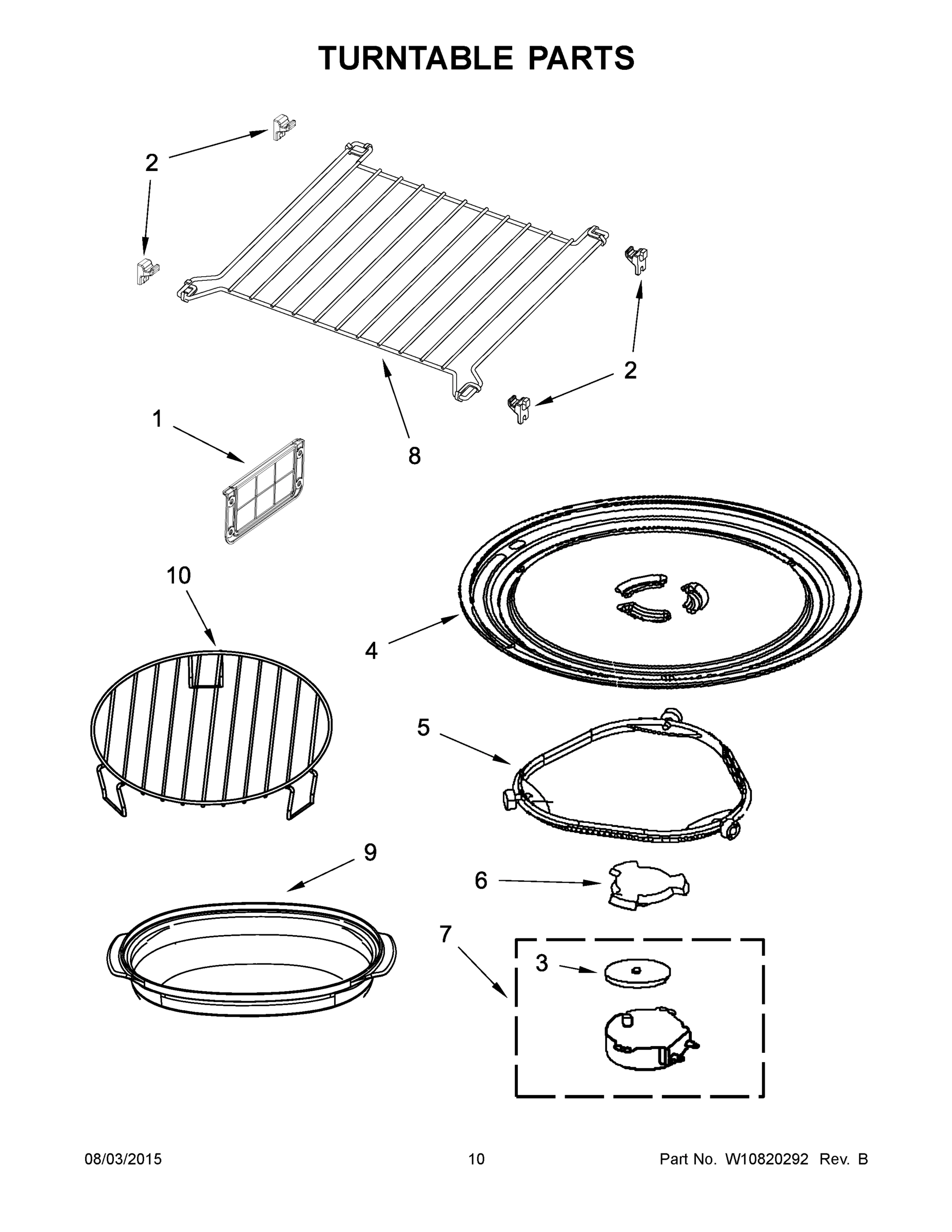 06 - TURNTABLE PARTS