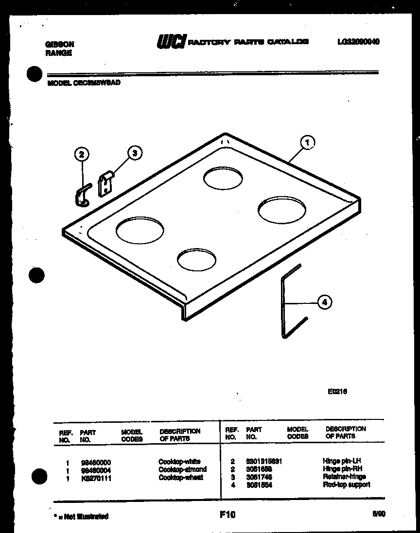 03 - COOKTOP PARTS