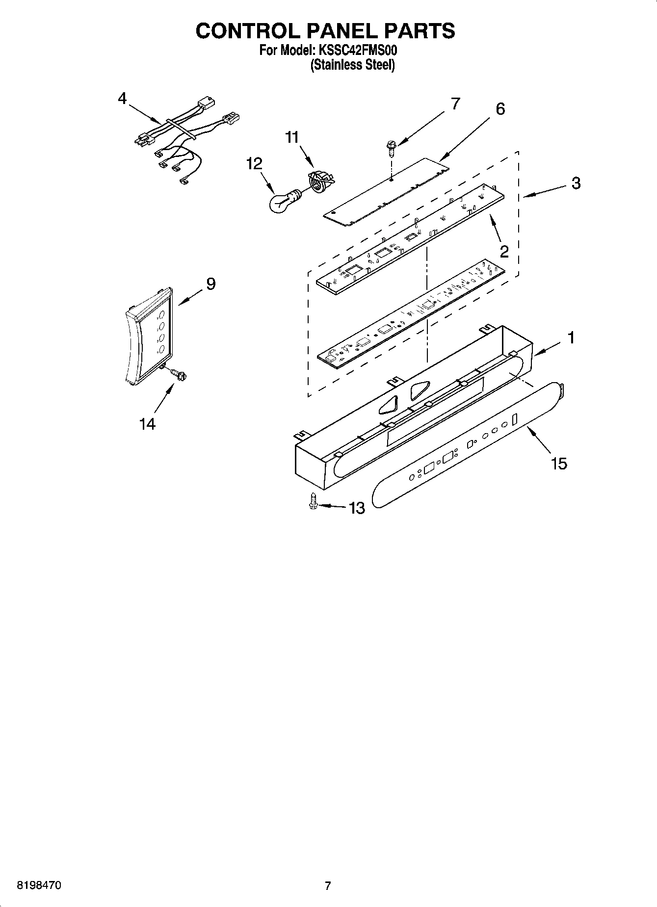 05 - CONTROL PANEL PARTS