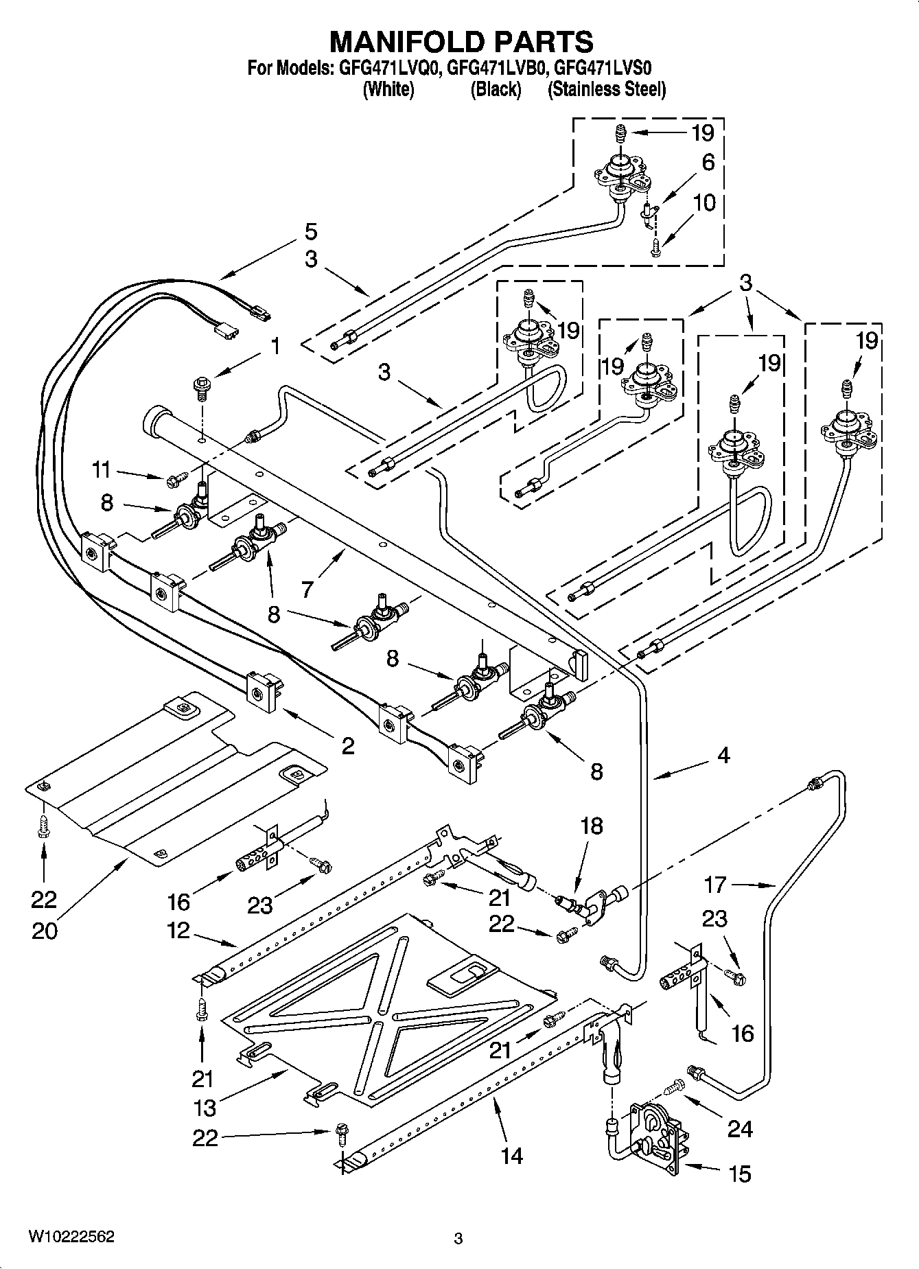 03 - MANIFOLD PARTS