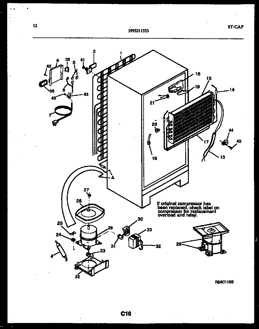 07 - SYSTEM AND AUTOMATIC DEFROST PARTS