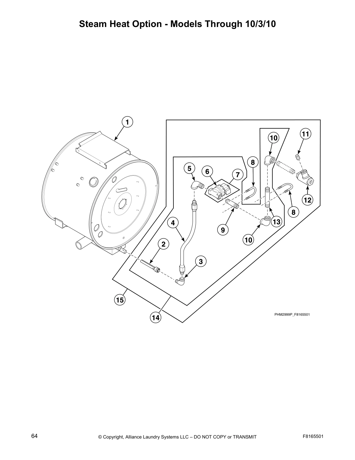 Steam Heat Option - Models Through 10/3/10