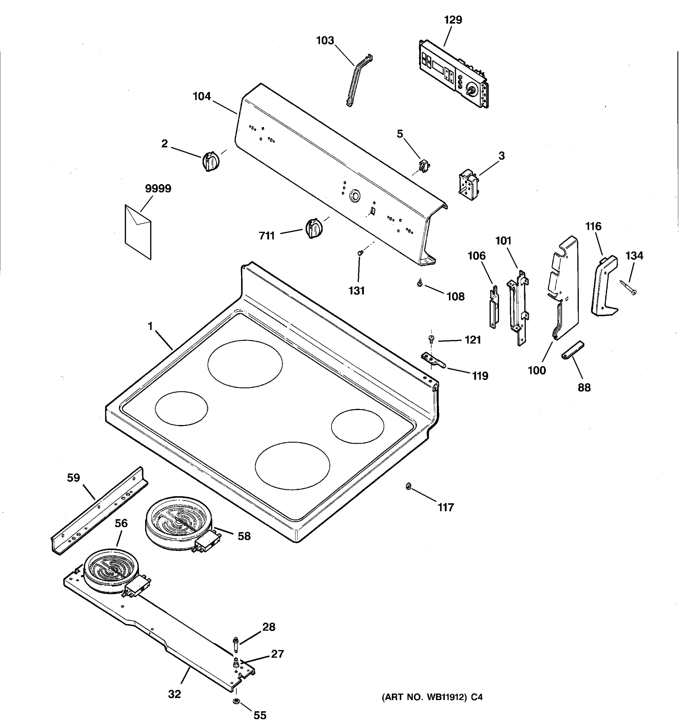 CONTROLS & COOKTOP