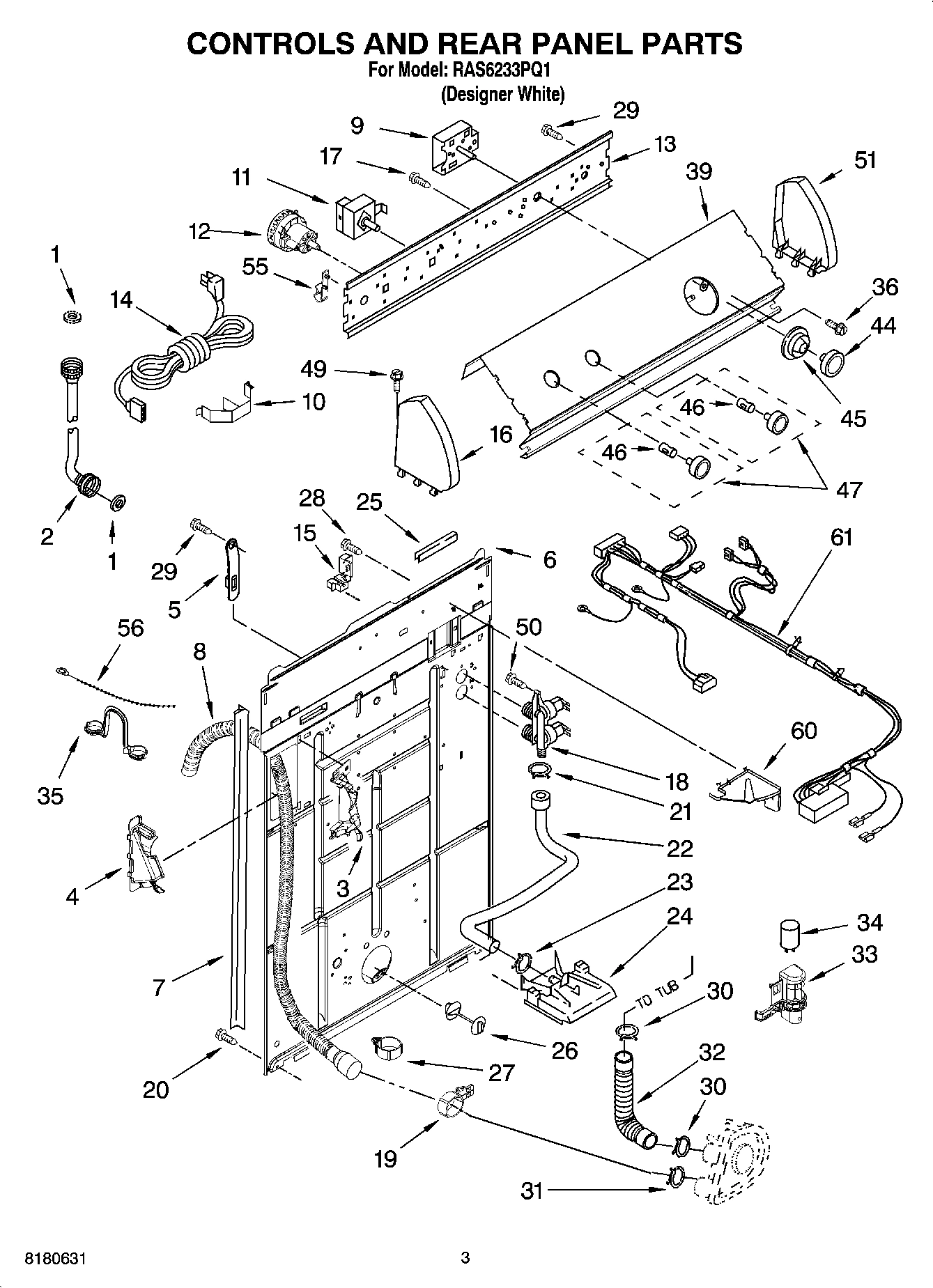 02 - CONTROLS AND REAR PANEL PARTS