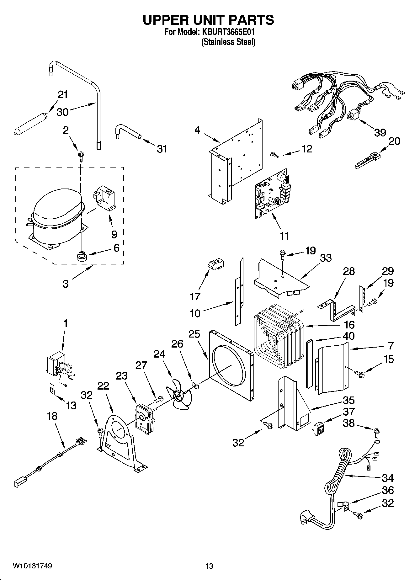 08 - UPPER UNIT PARTS