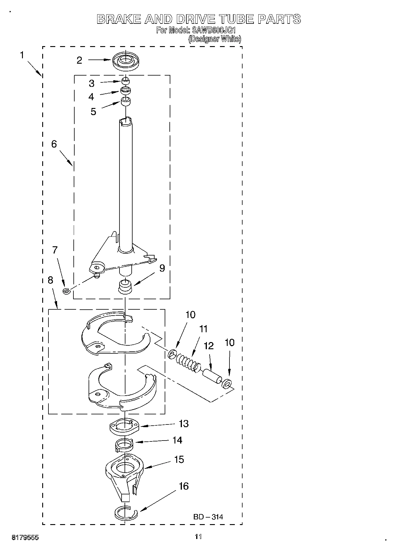07 - BRAKE AND DRIVE TUBE