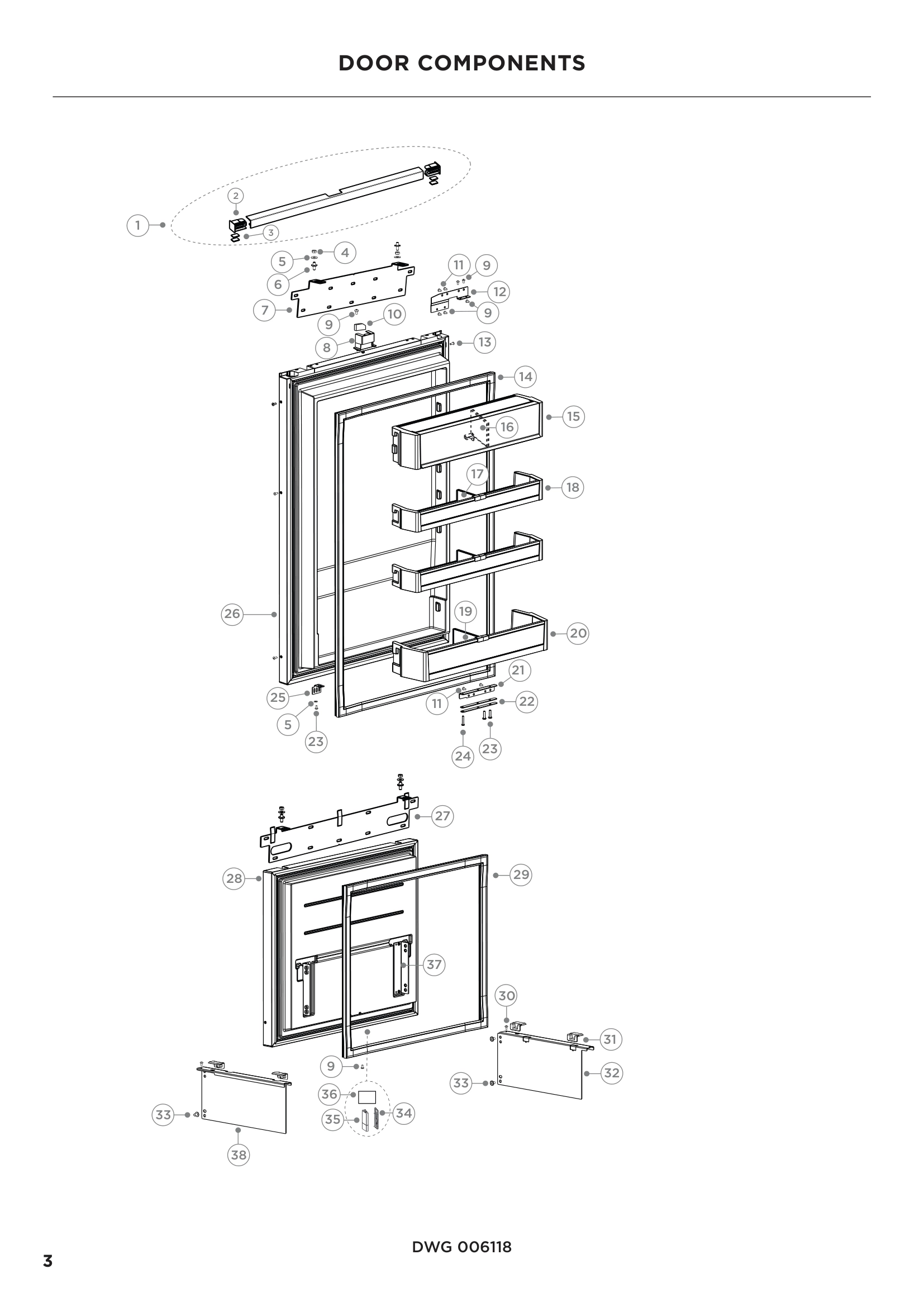 DOOR COMPONENTS
