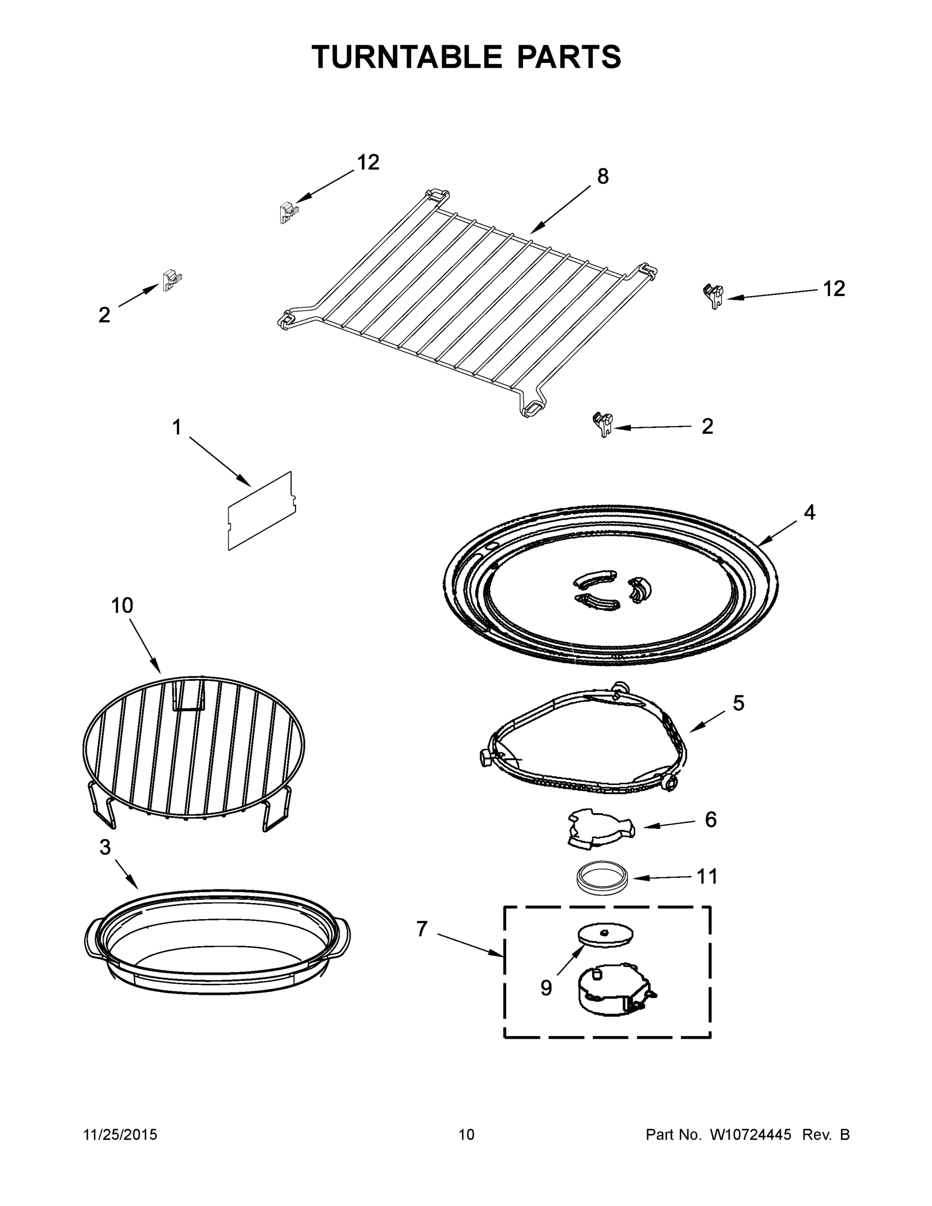 06 - TURNTABLE PARTS