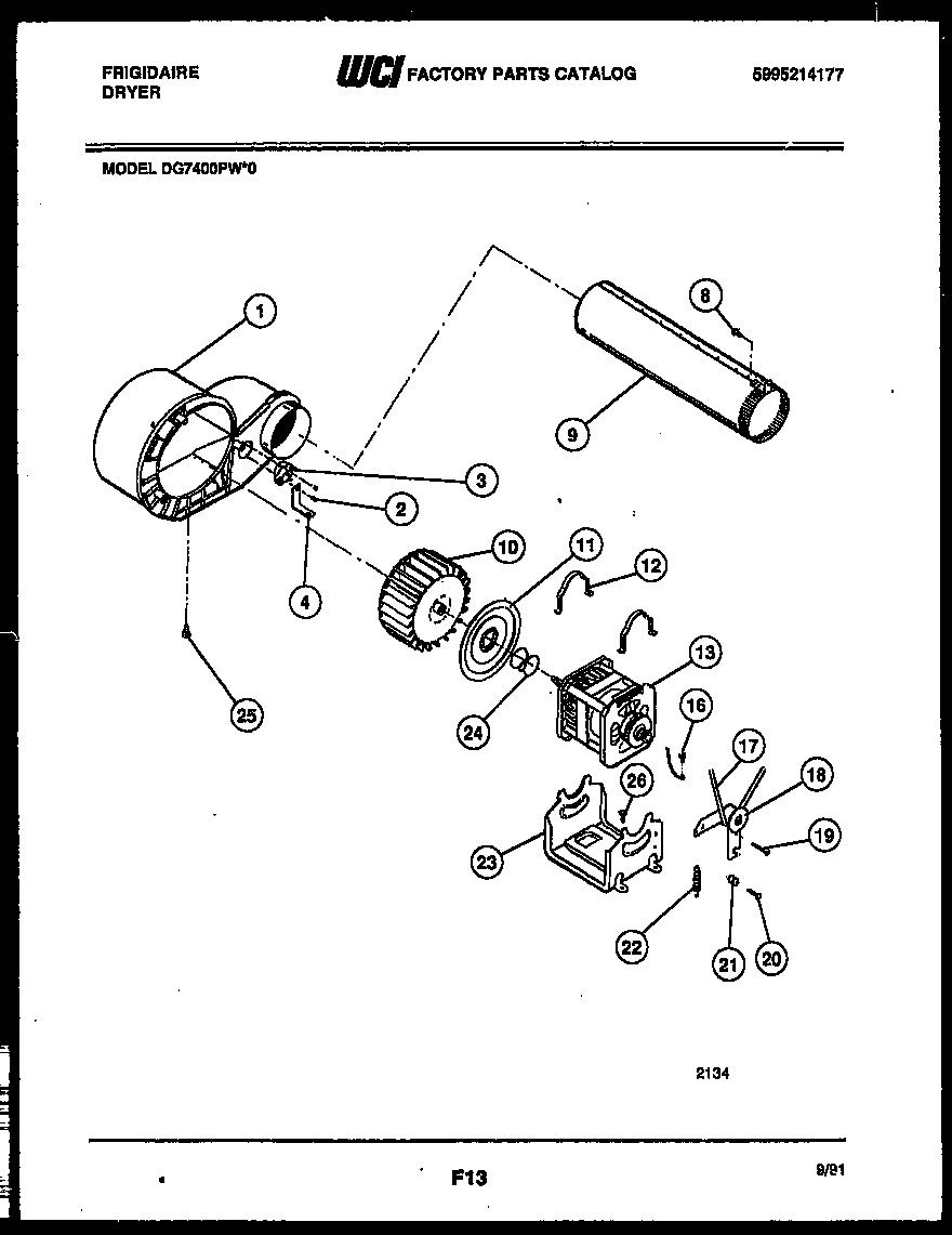05 - BLOWER AND DRIVE PARTS