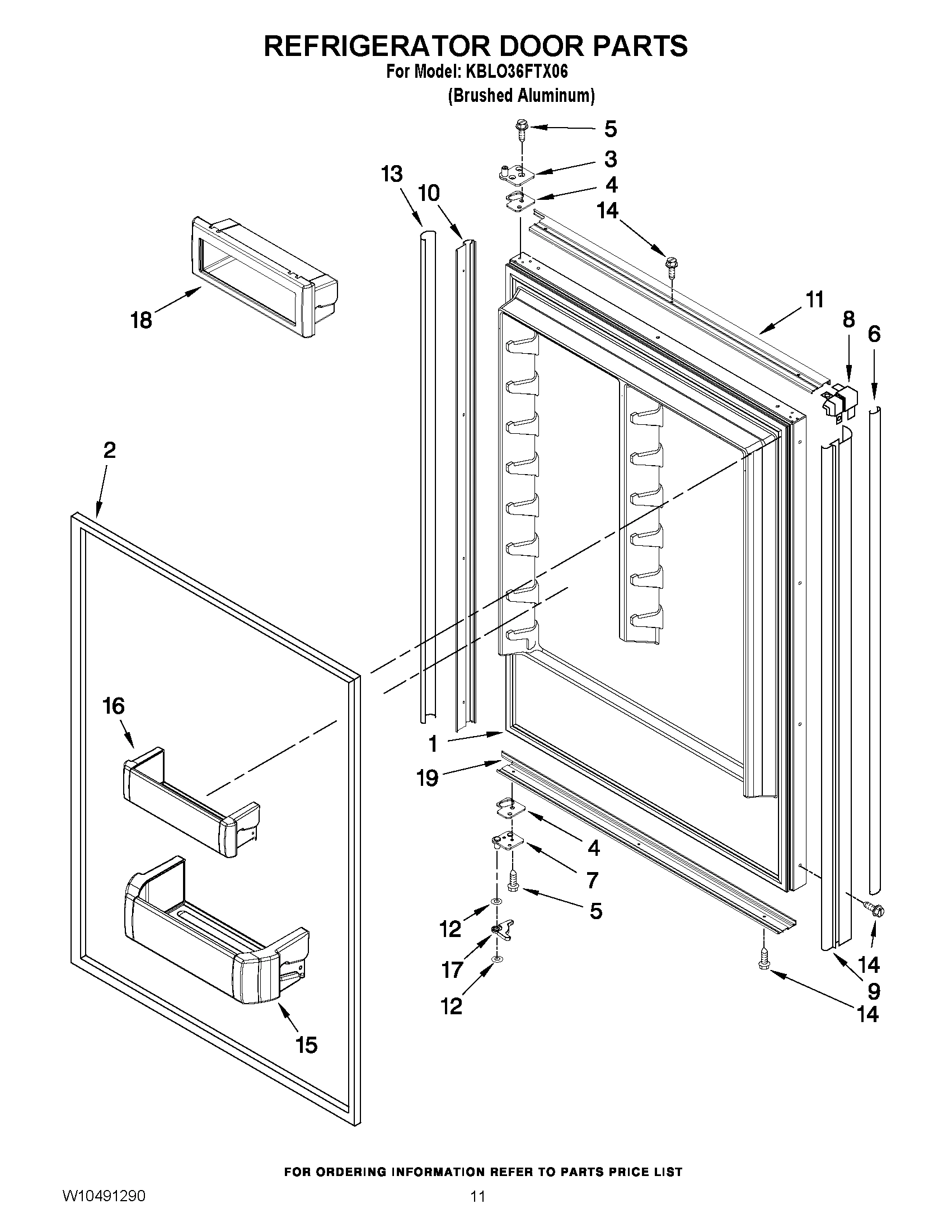 07 - REFRIGERATOR DOOR PARTS