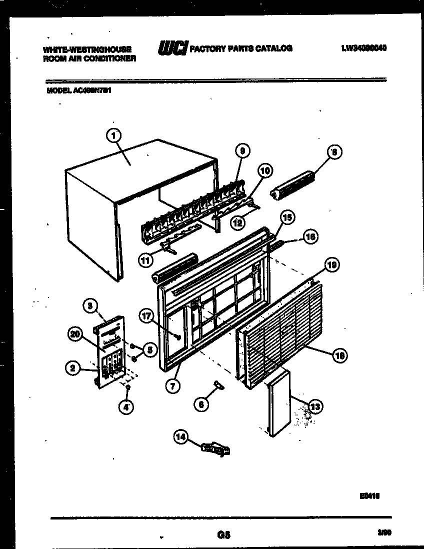 02 - CABINET PARTS