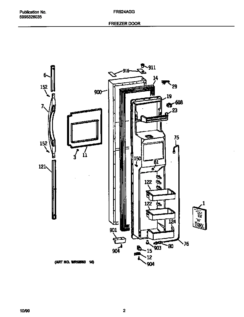 02 - FREEZER DOOR