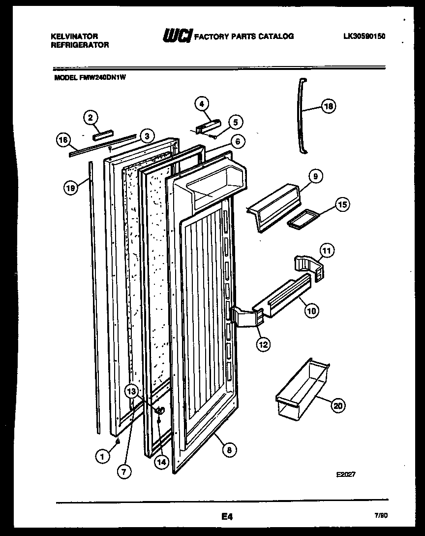 03 - REFRIGERATOR DOOR PARTS