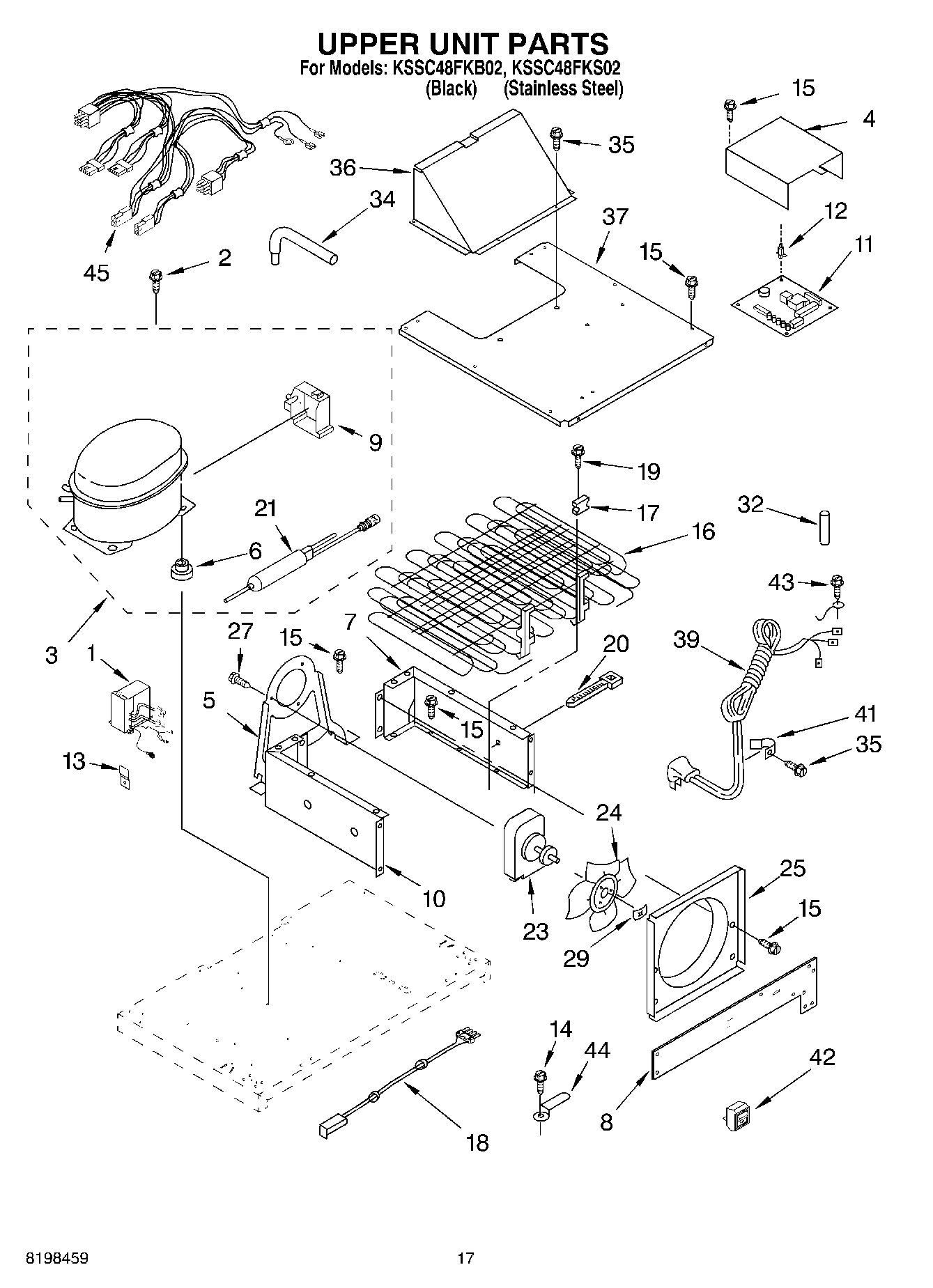 11 - UPPER UNIT PARTS
