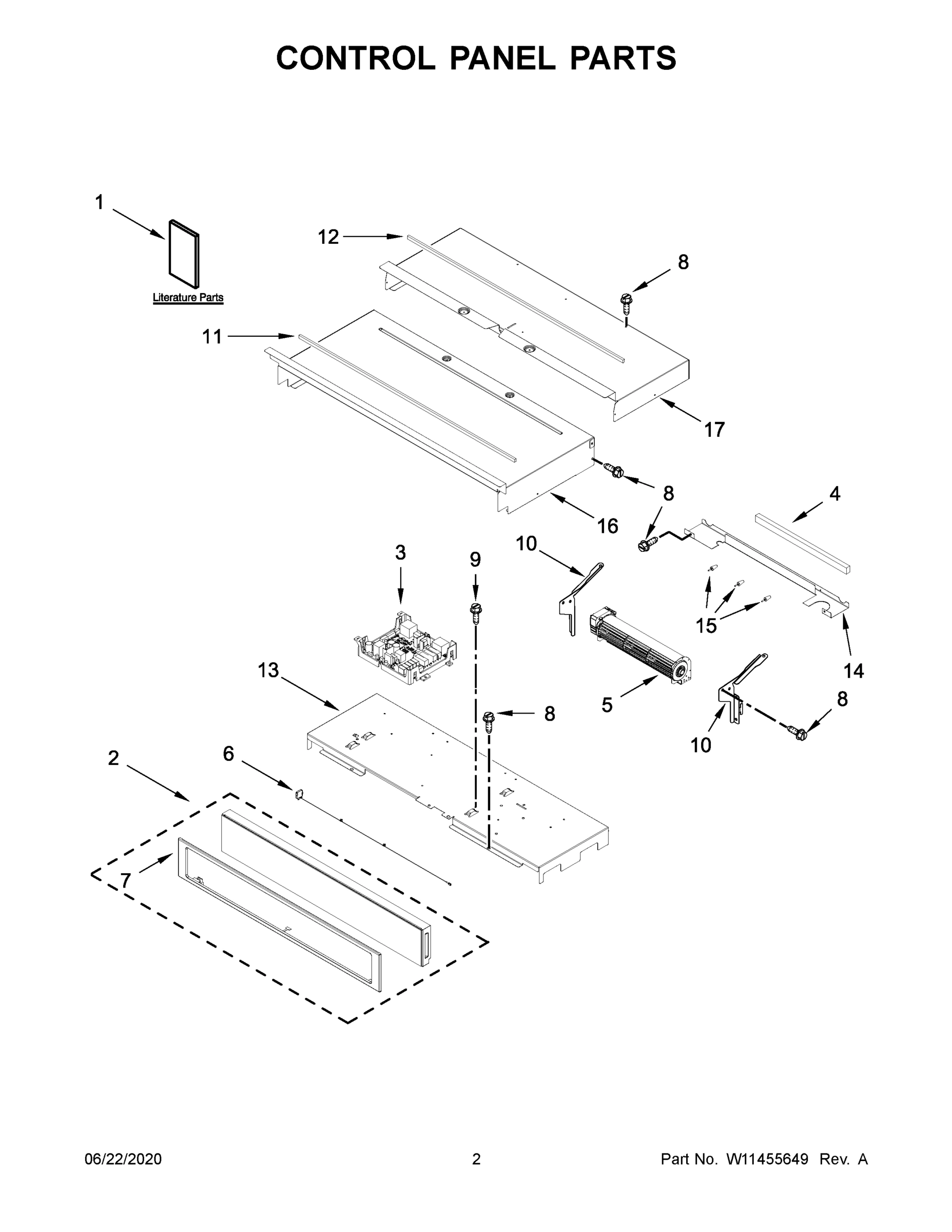 02 - CONTROL PANEL PARTS