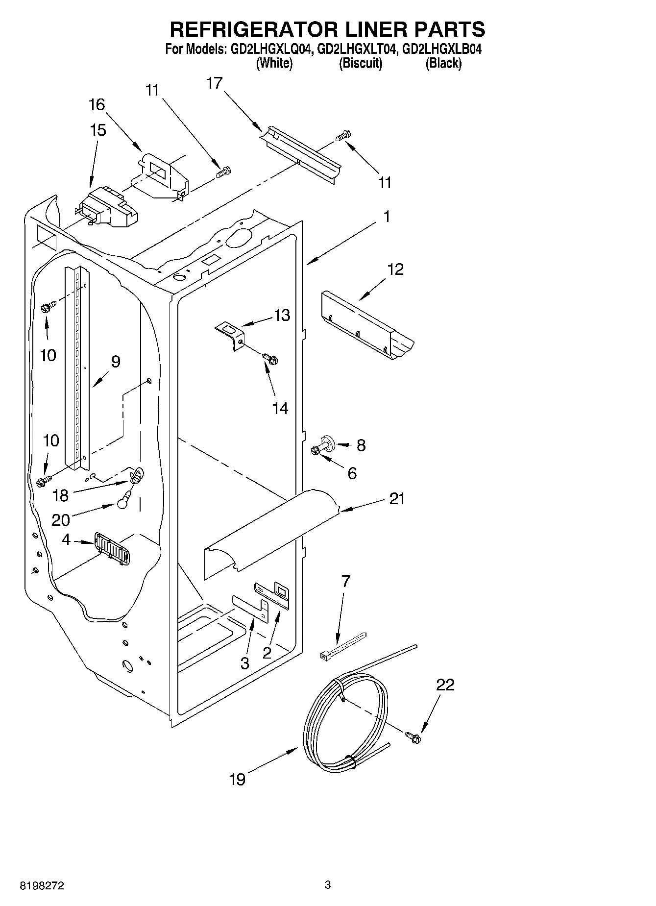 02 - REFRIGERATOR LINER