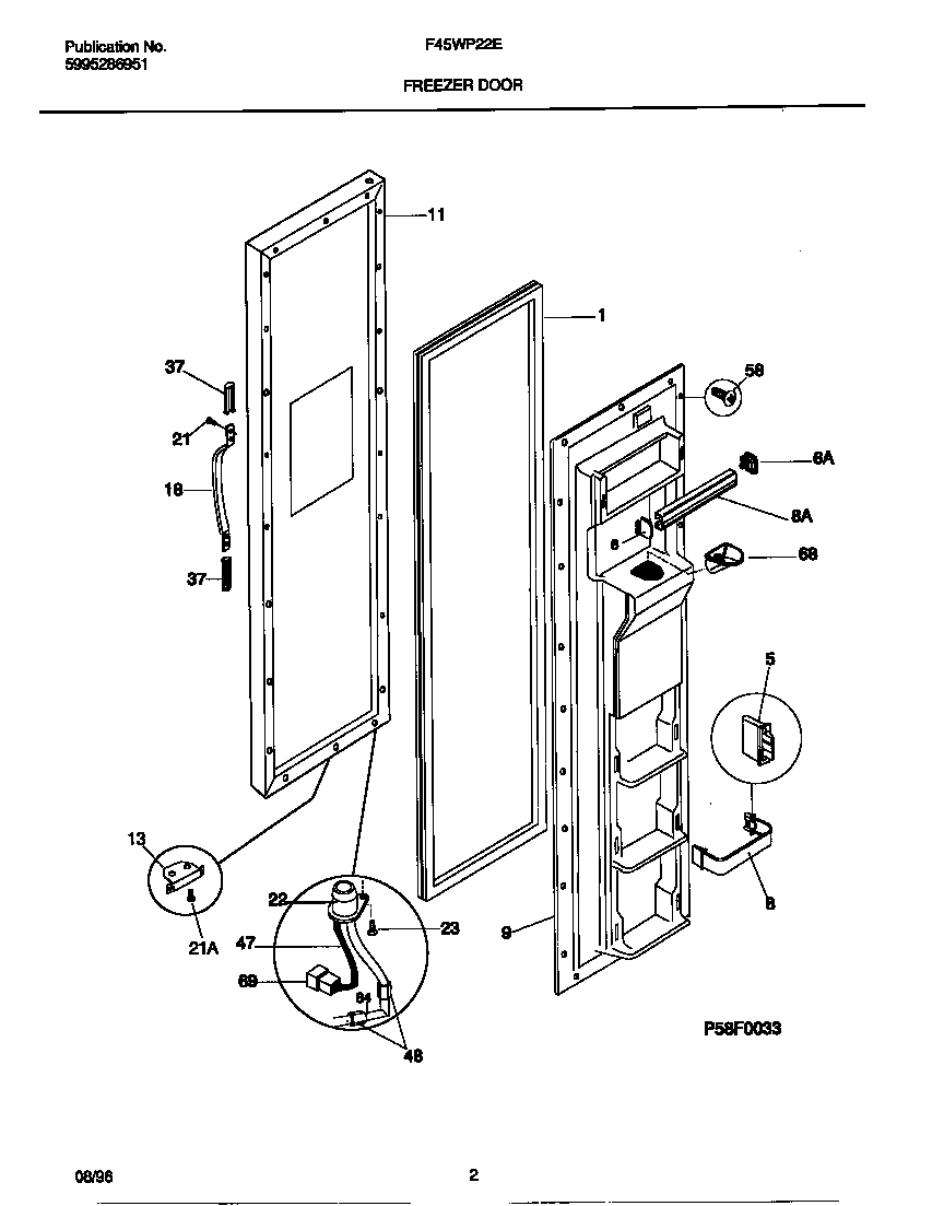 02 - FREEZER DOOR