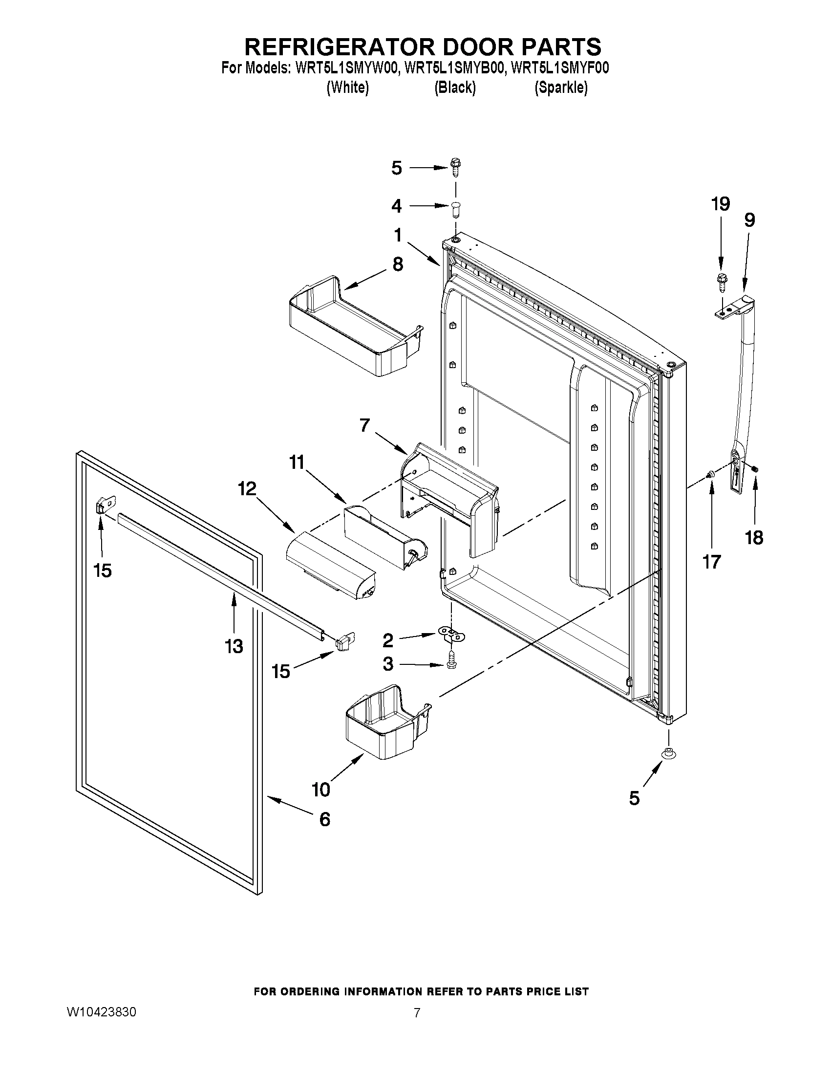 05 - REFRIGERATOR DOOR PARTS