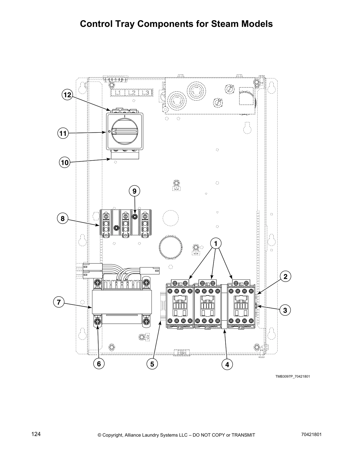 Control Tray Components for Steam Models
