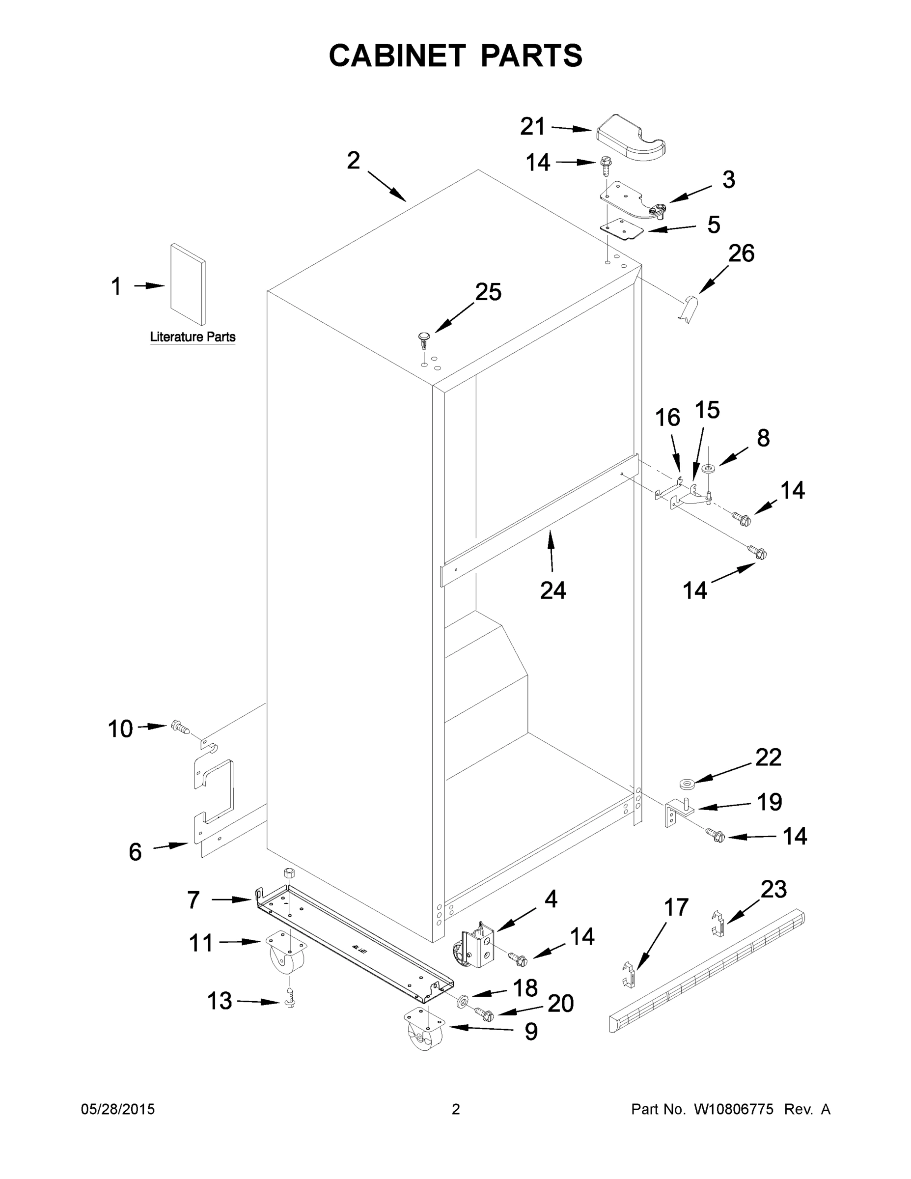 02 - CABINET PARTS