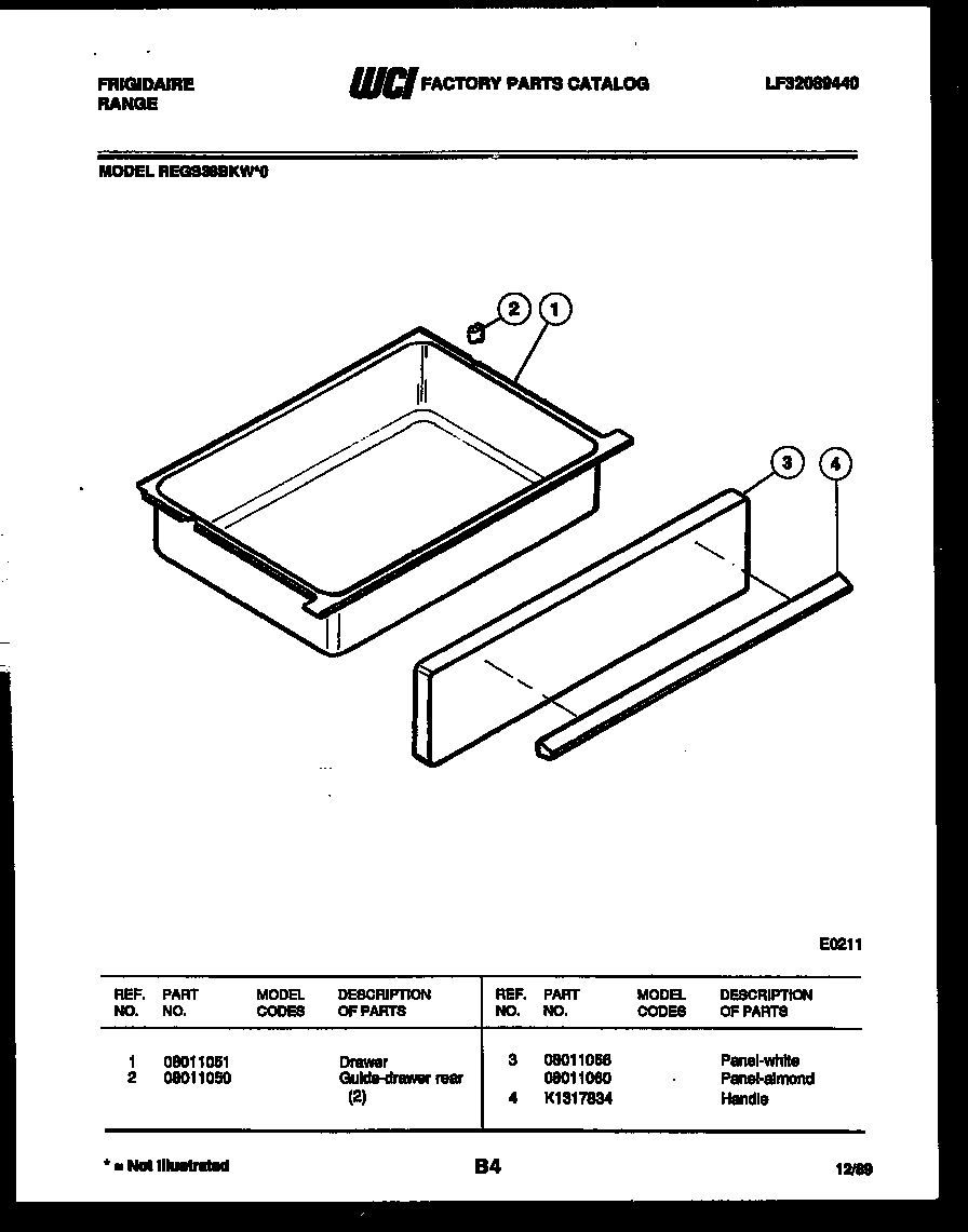 05 - DRAWER PARTS