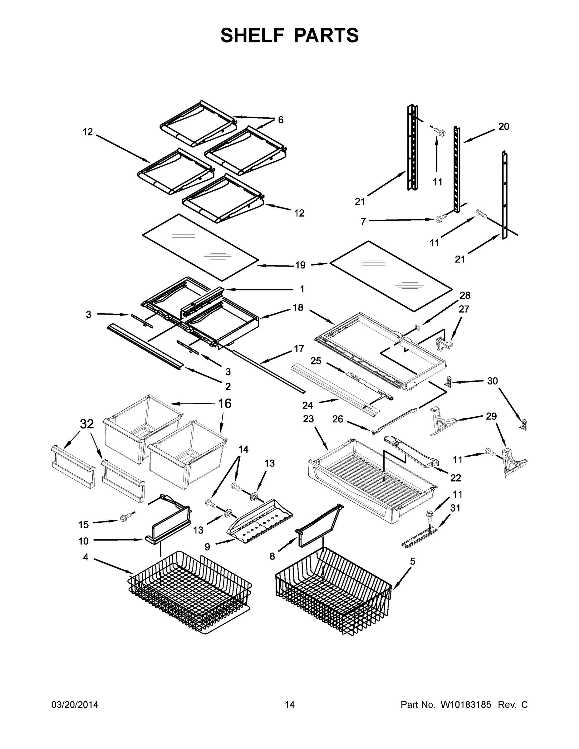 08 - SHELF PARTS