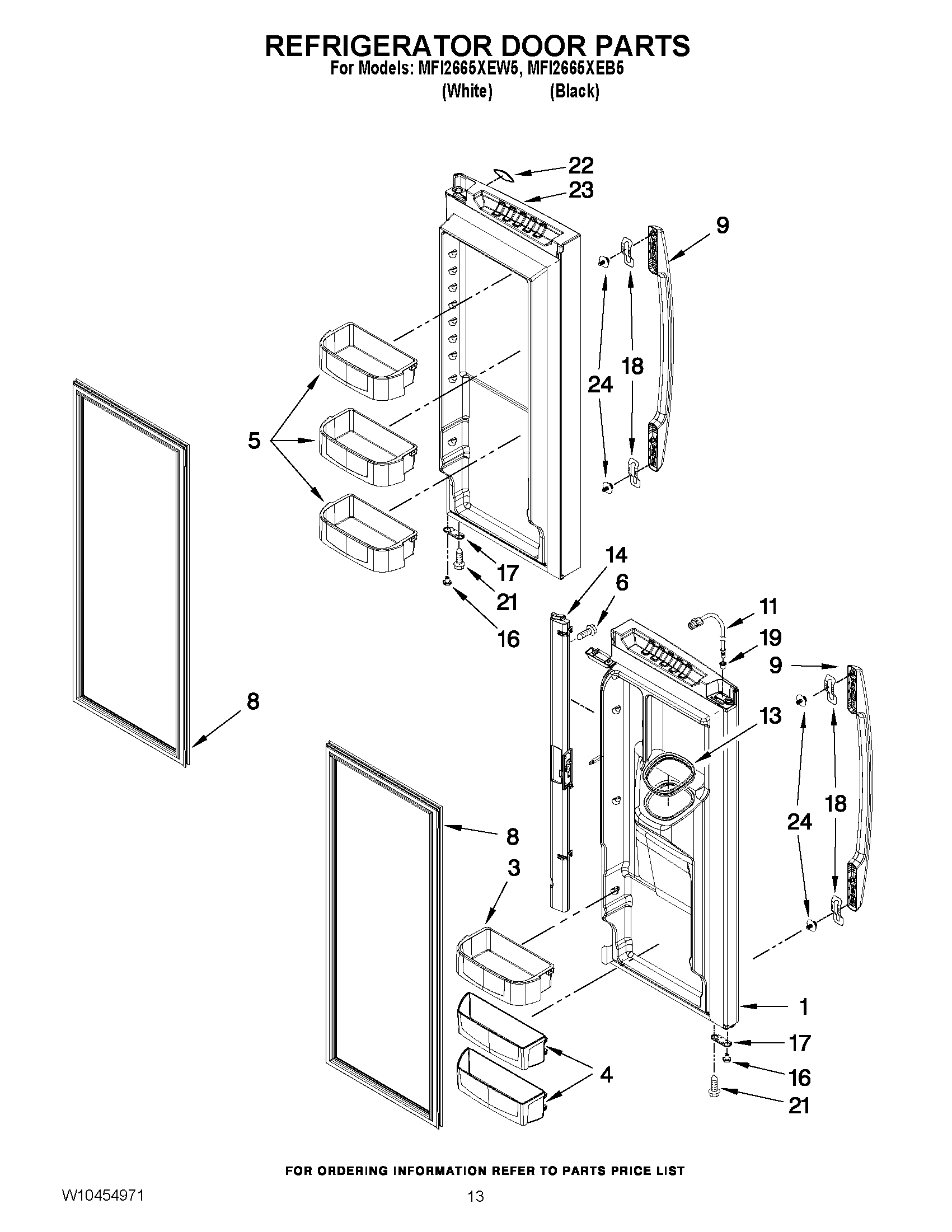 07 - REFRIGERATOR DOOR PARTS