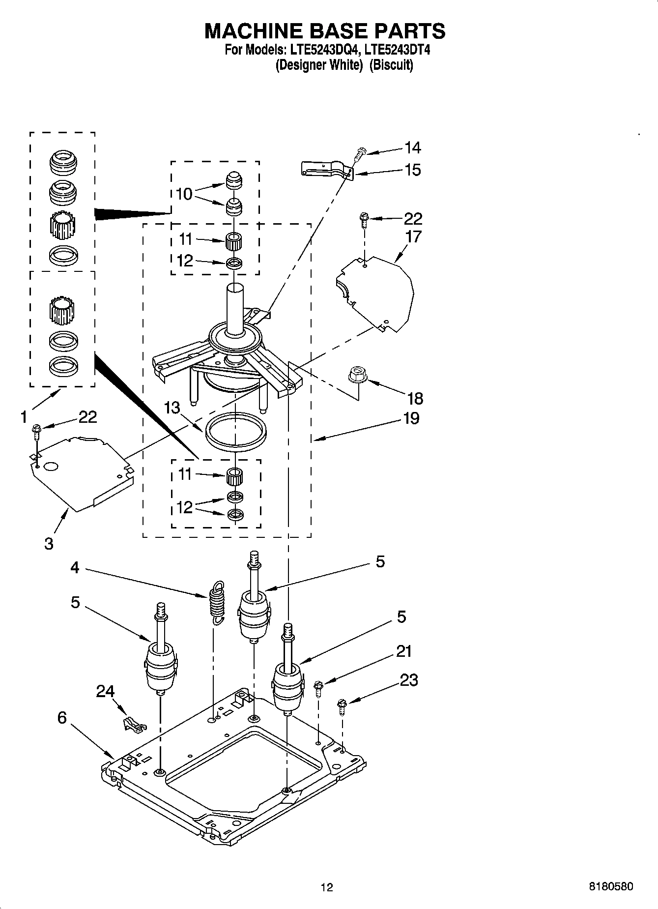 09 - MACHINE BASE PARTS