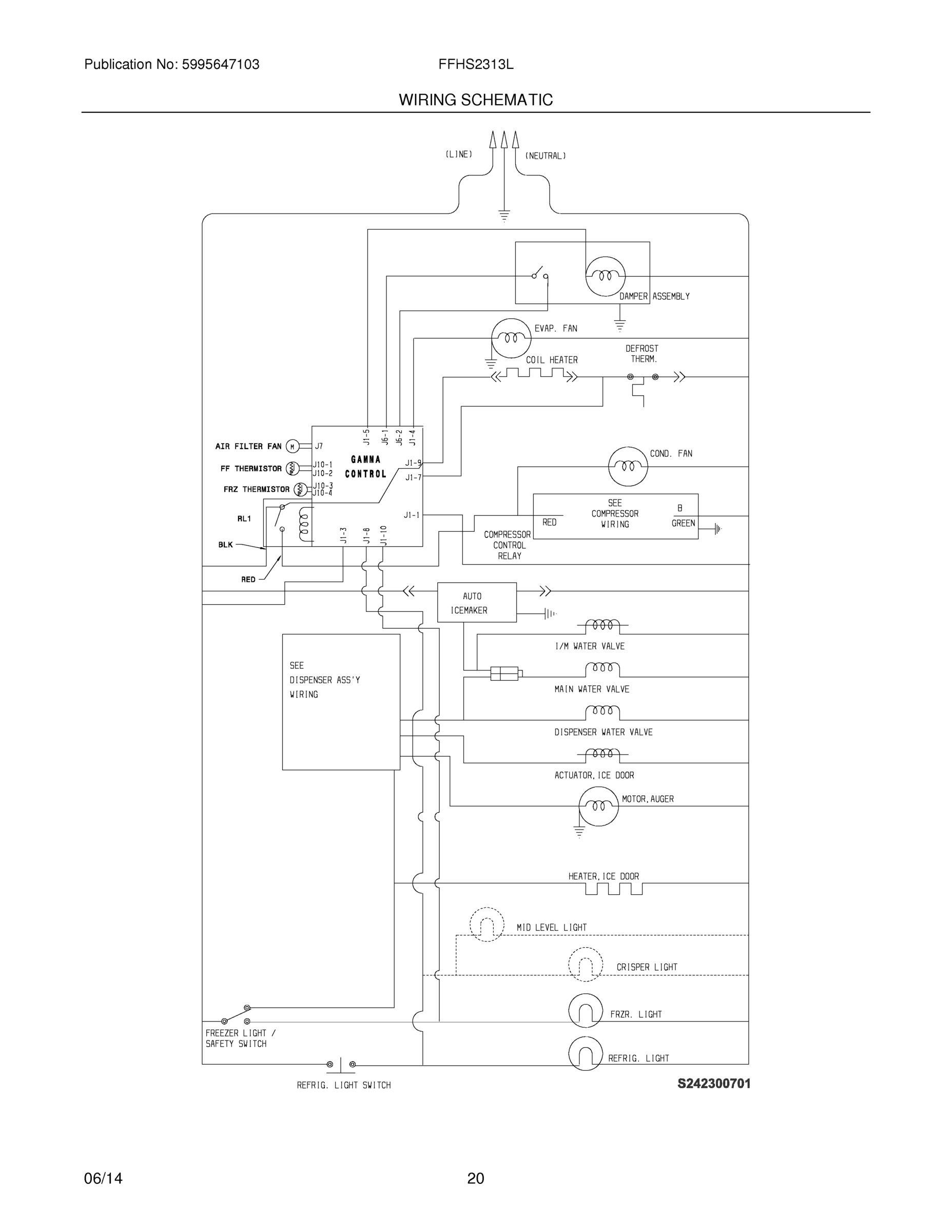 20 - WIRING SCHEMATIC