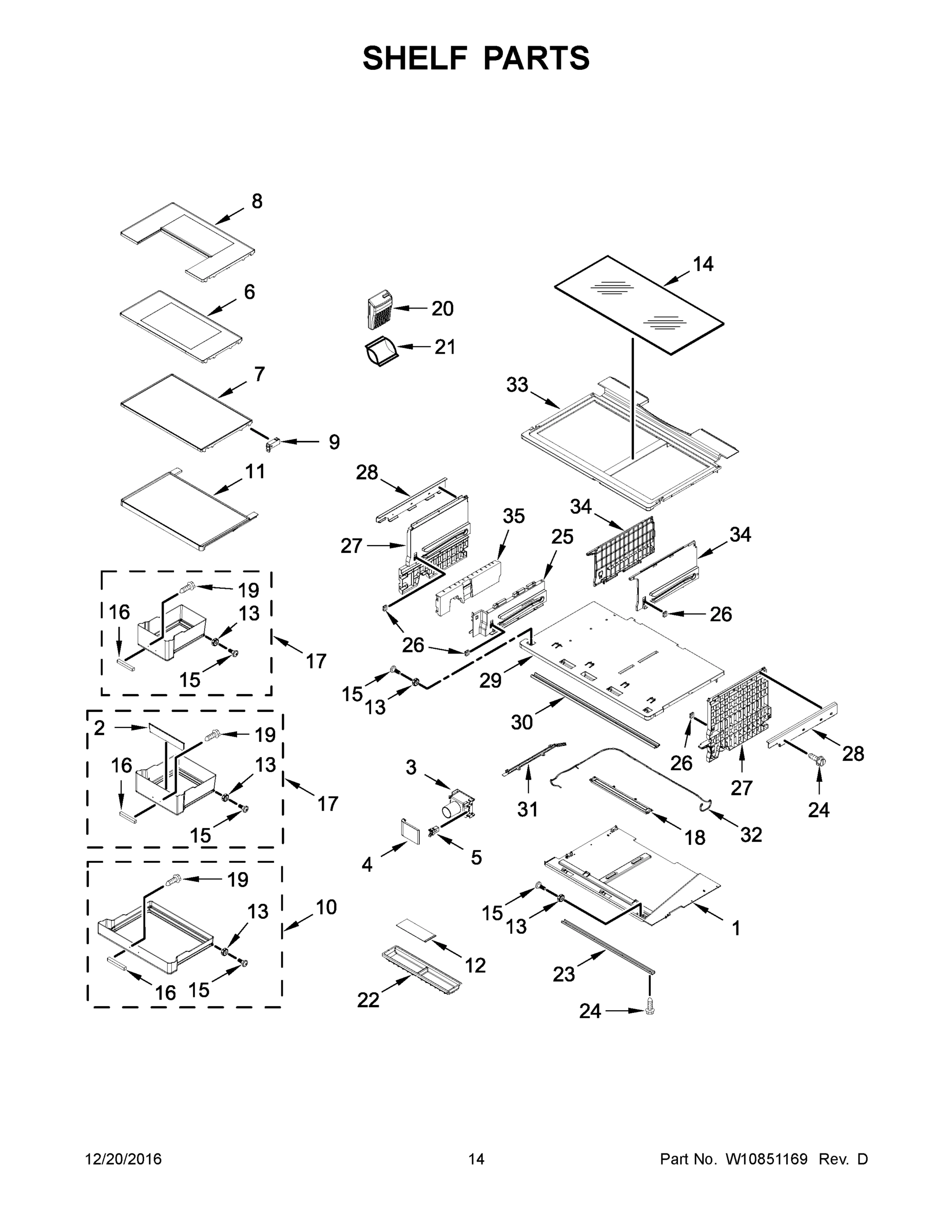 08 - SHELF PARTS