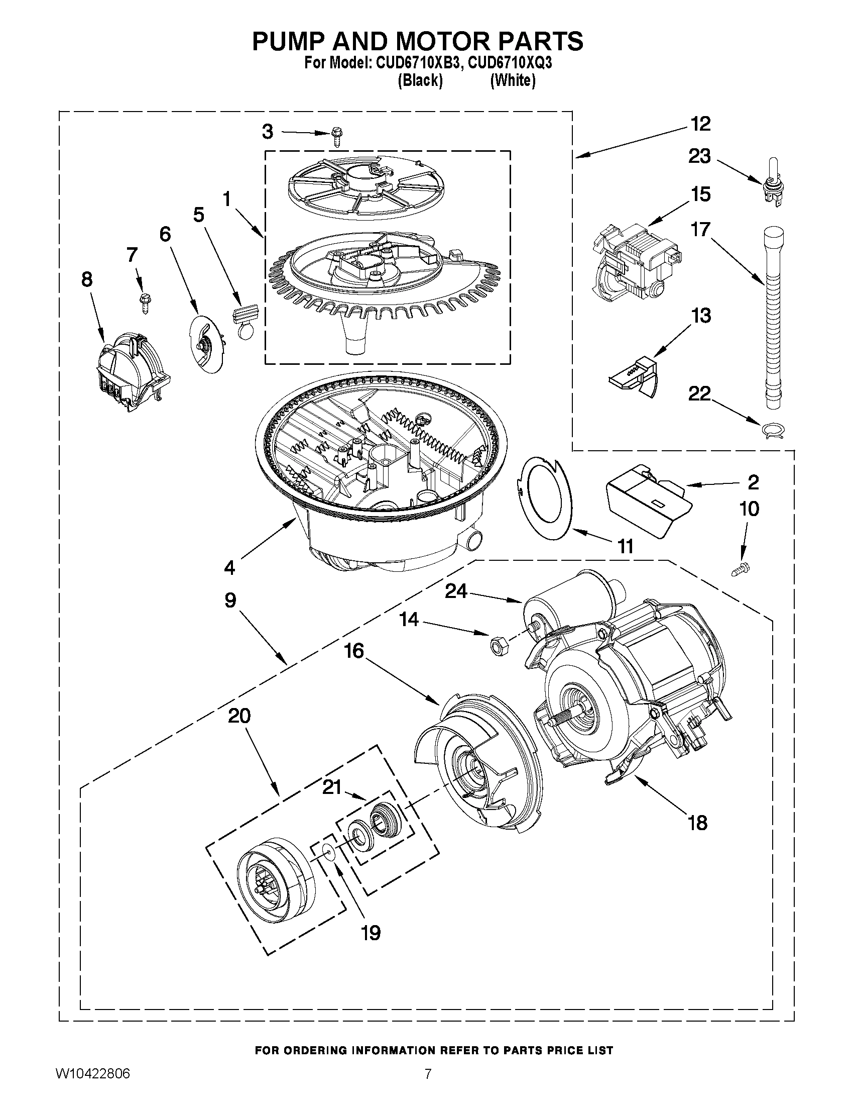 06 - PUMP AND MOTOR PARTS