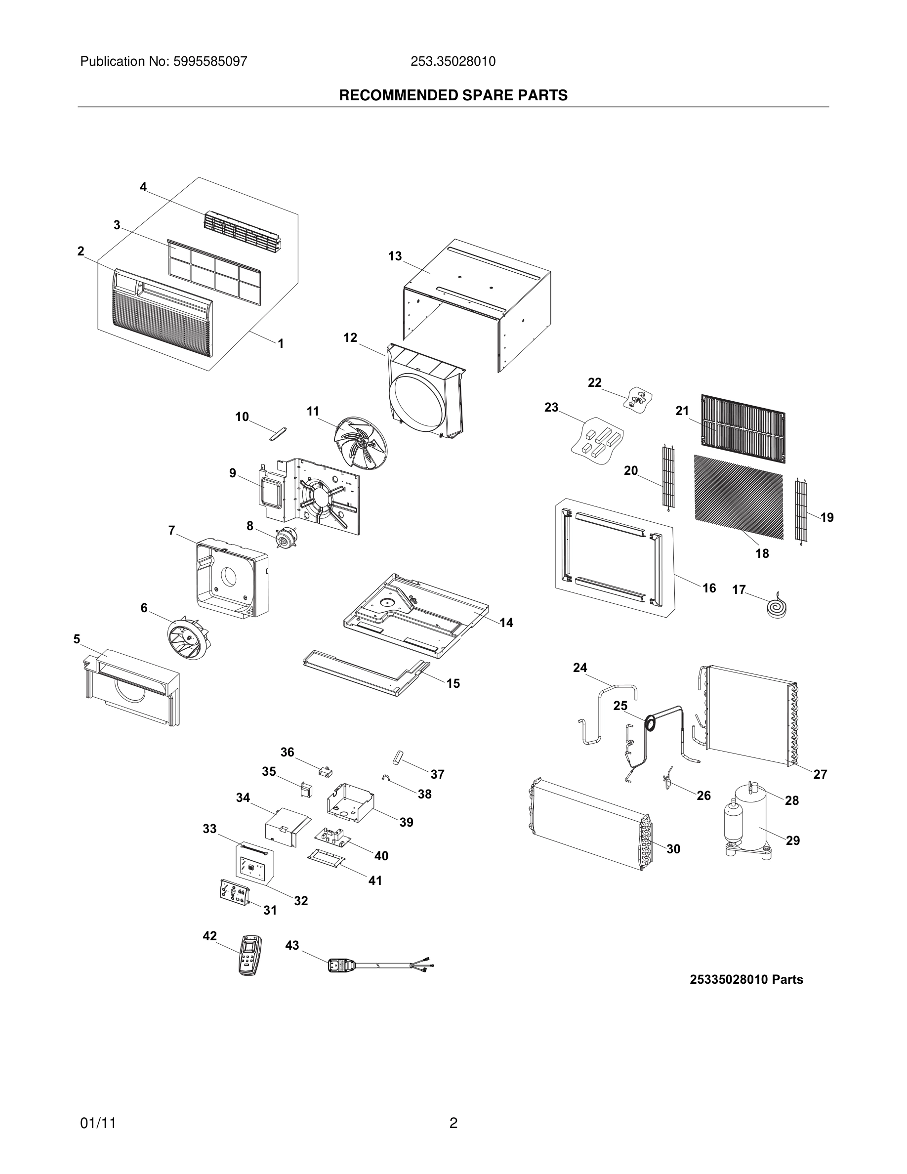 03 - RECOMMENDED SPARE PARTS