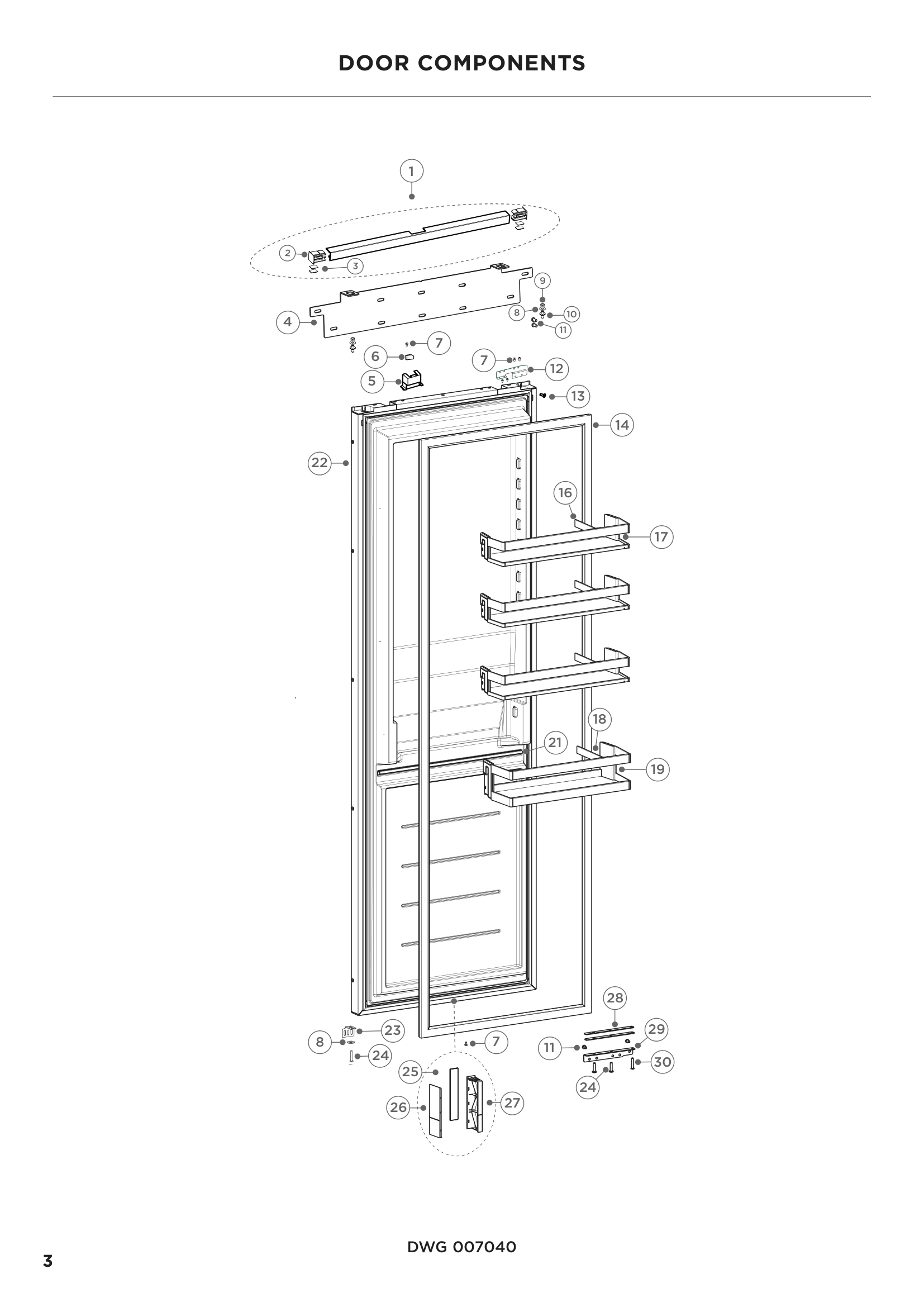 DOOR COMPONENTS