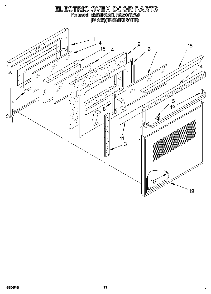 08 - ELECTRIC OVEN DOOR