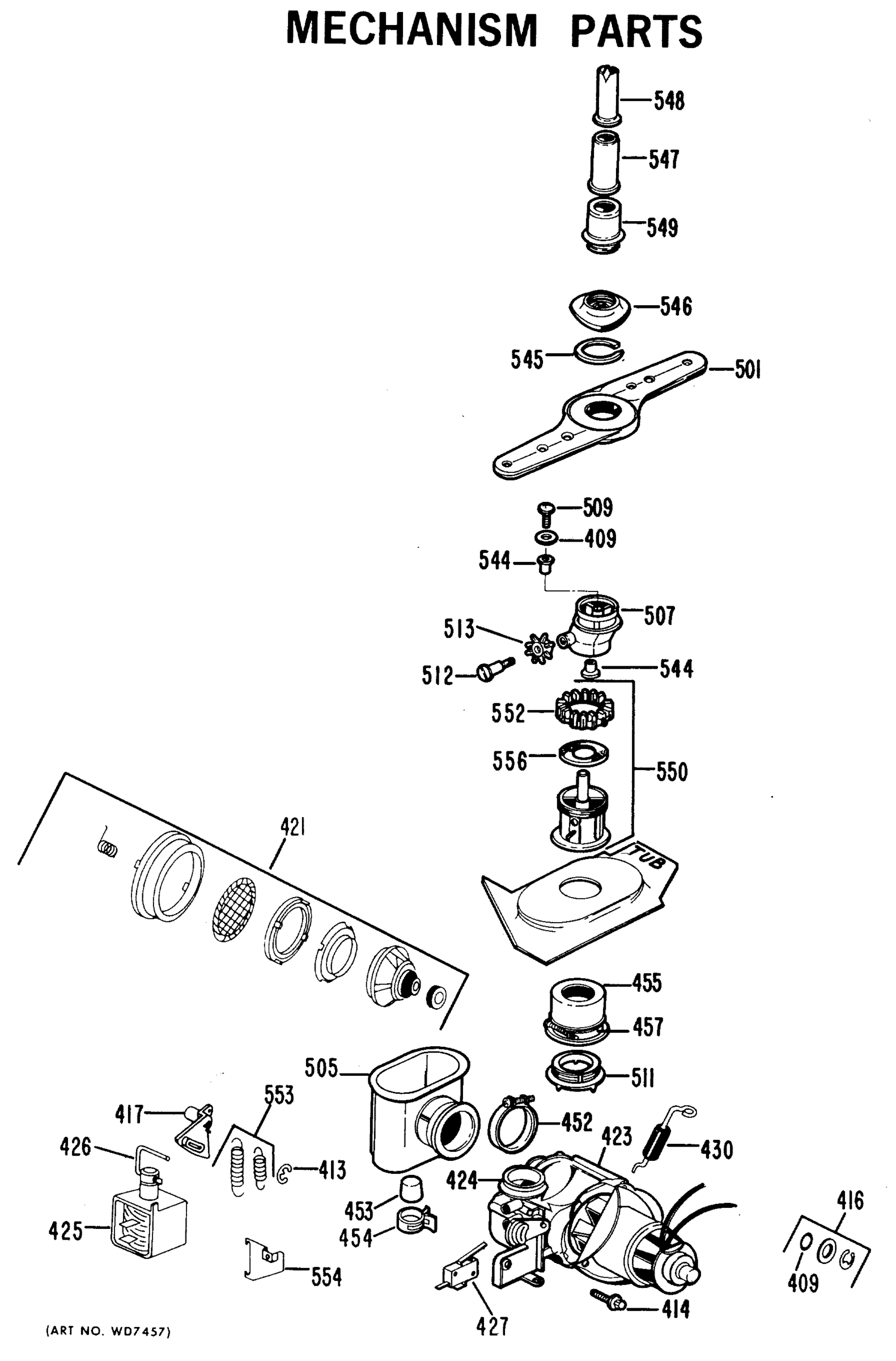 MECHANISM PARTS