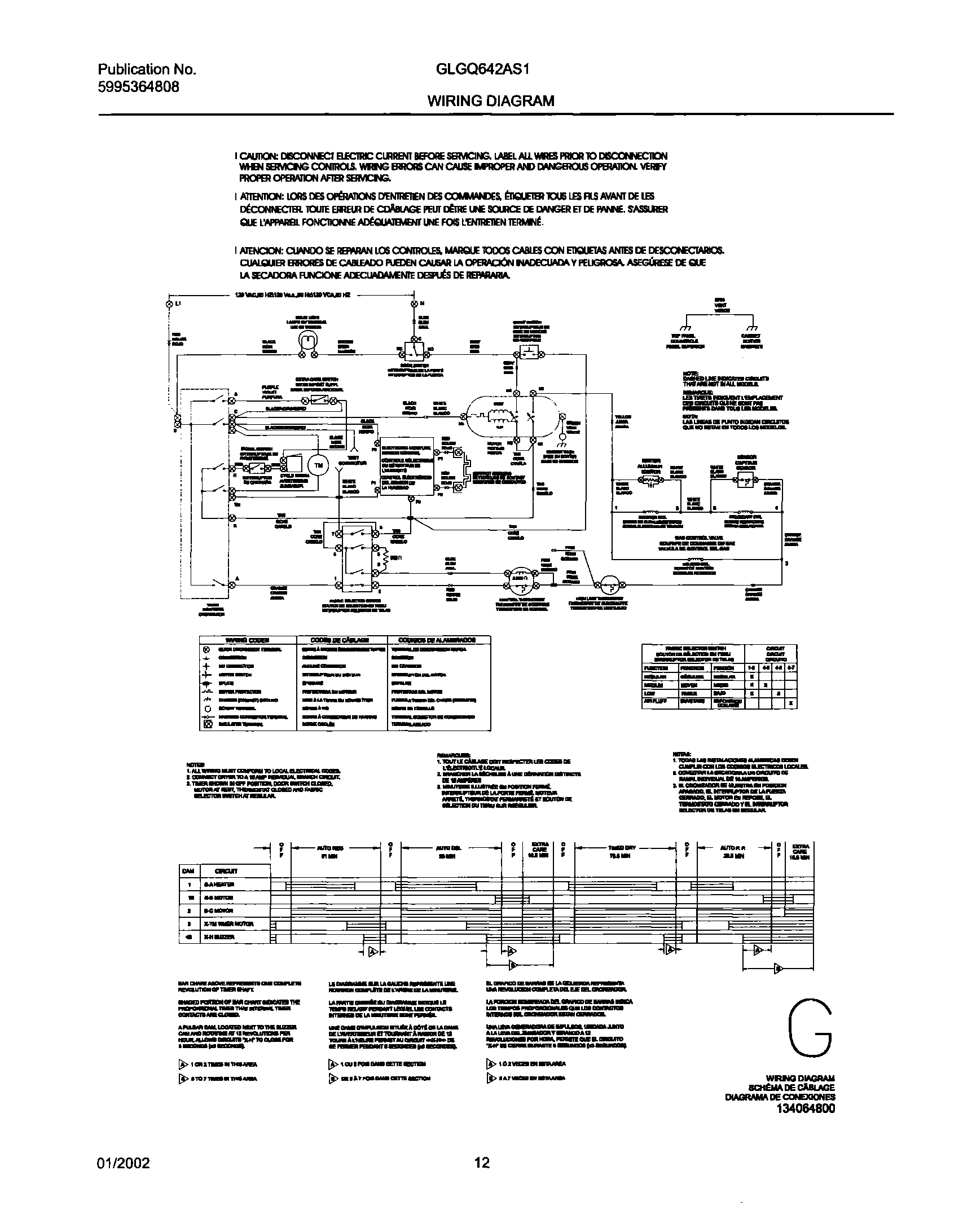 12 - 134064800 WIRING DIAGRAM