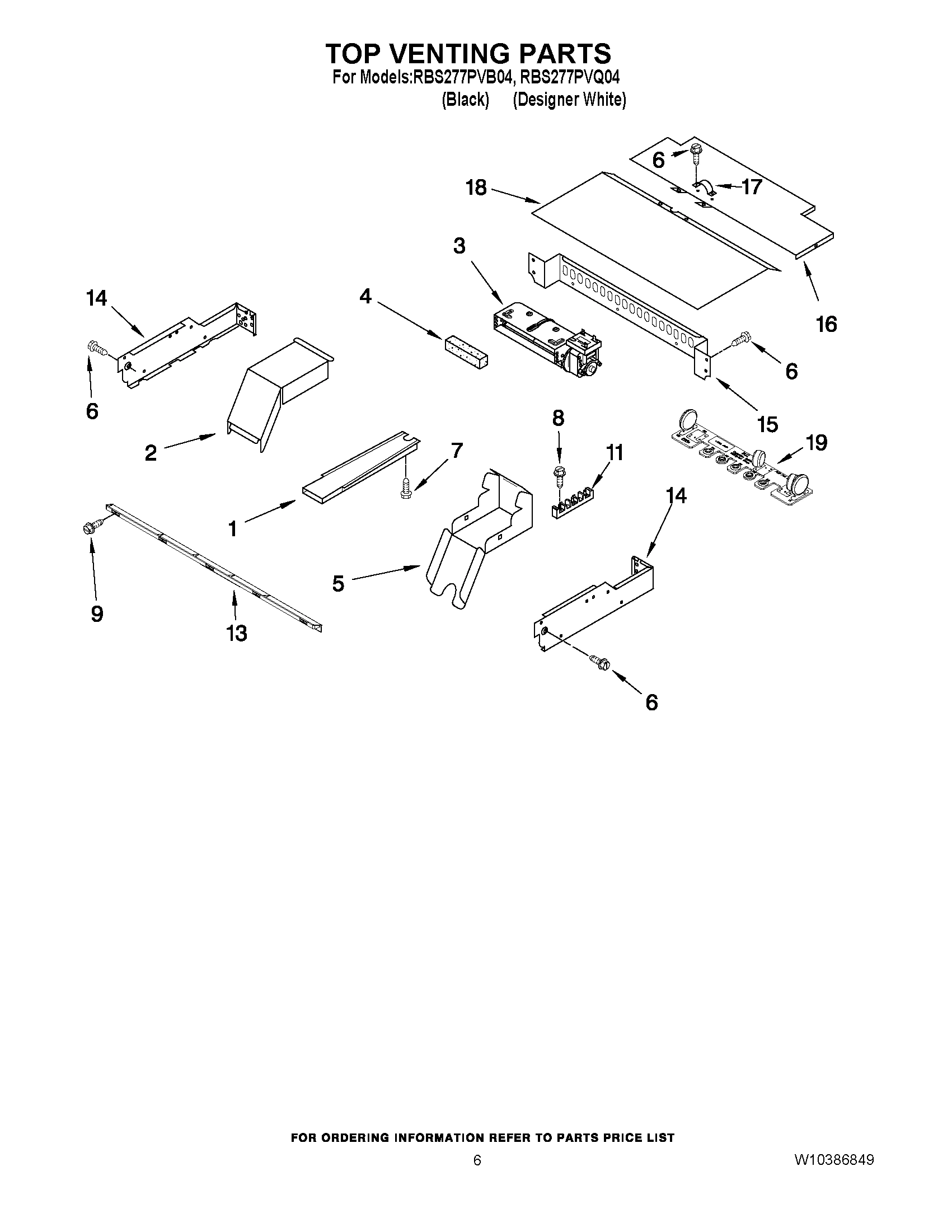 05 - TOP VENTING PARTS