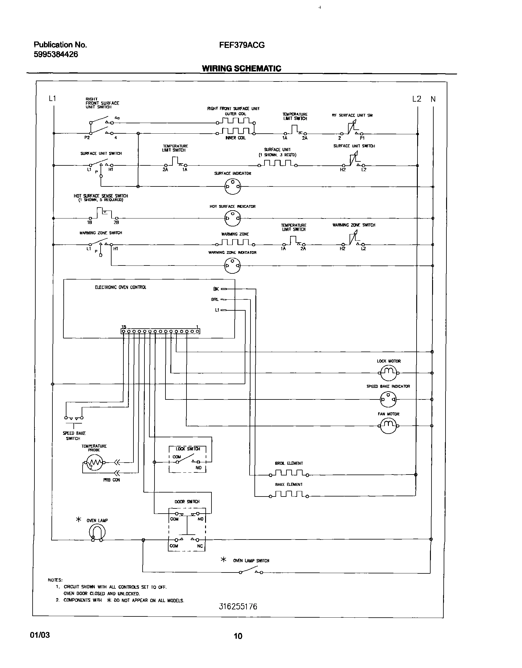 10 - WIRING SCHEMATIC