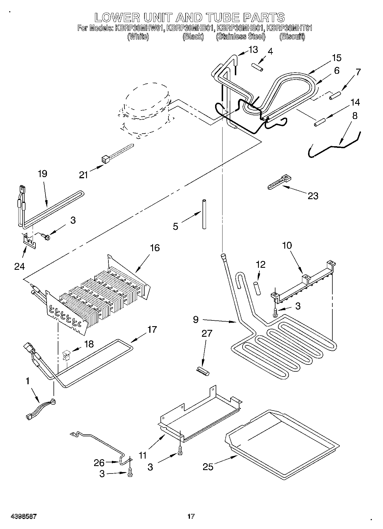 10 - LOWER UNIT AND TUBE