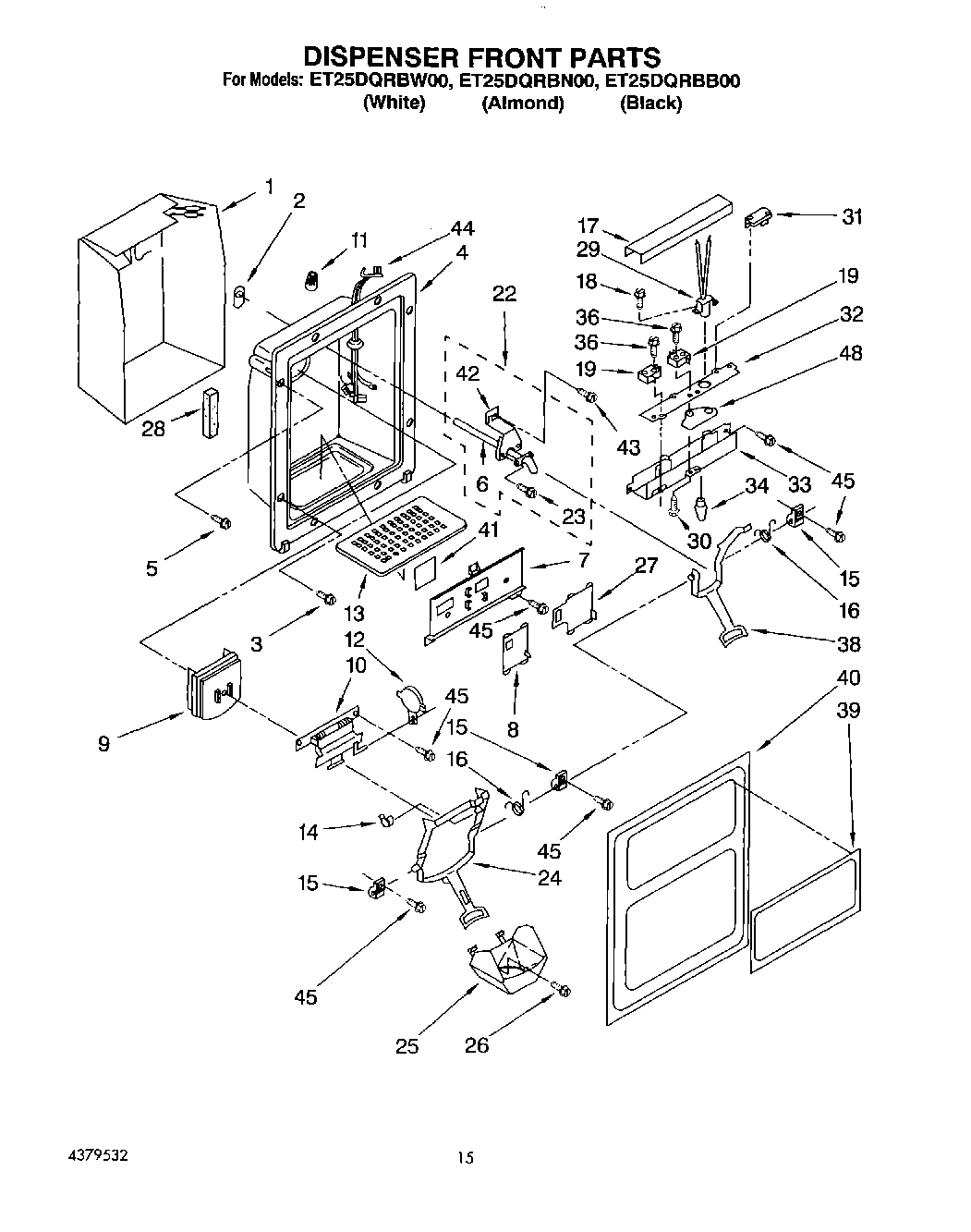 09 - DISPENSER FRONT